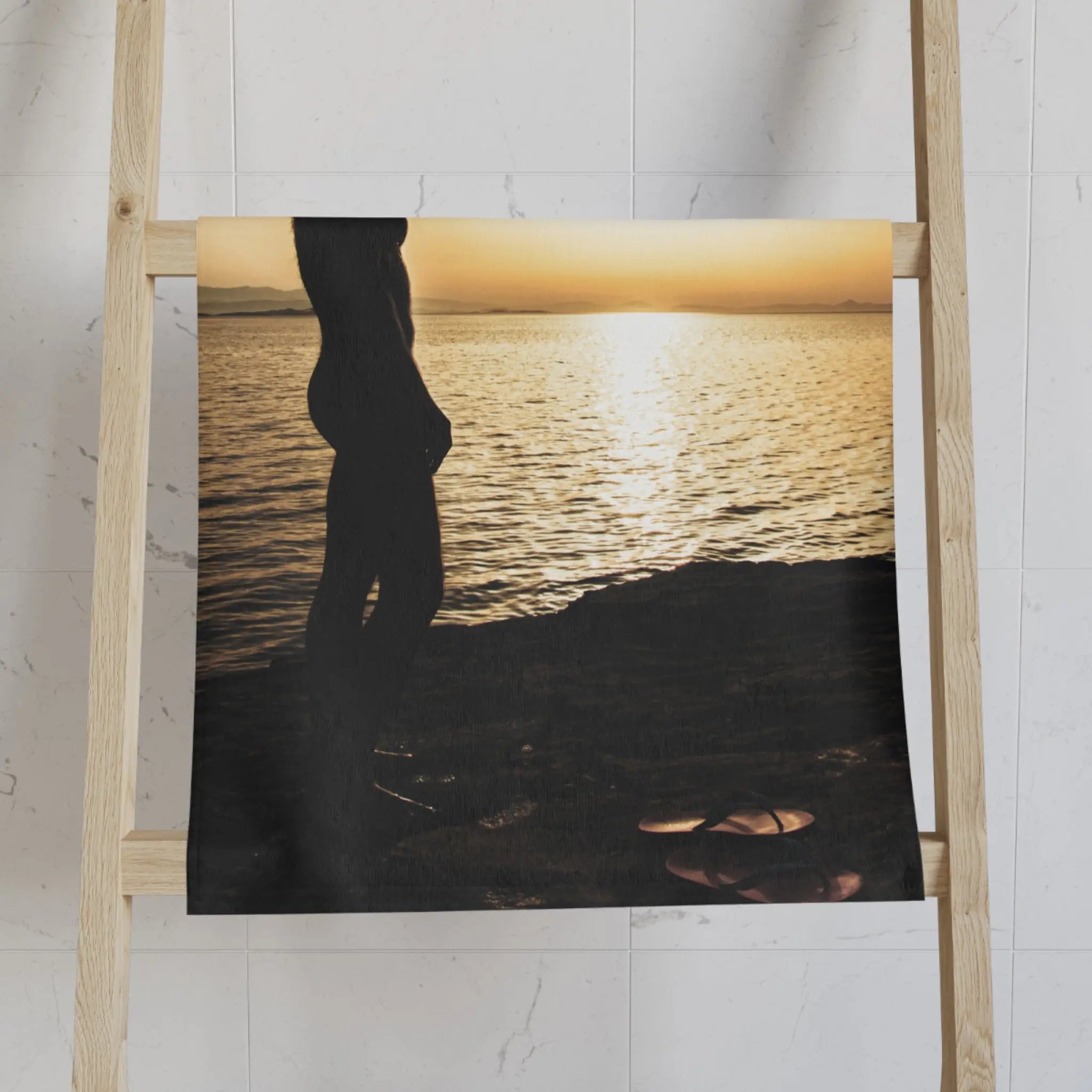 Man in Sunset Beach Love Cum Towel