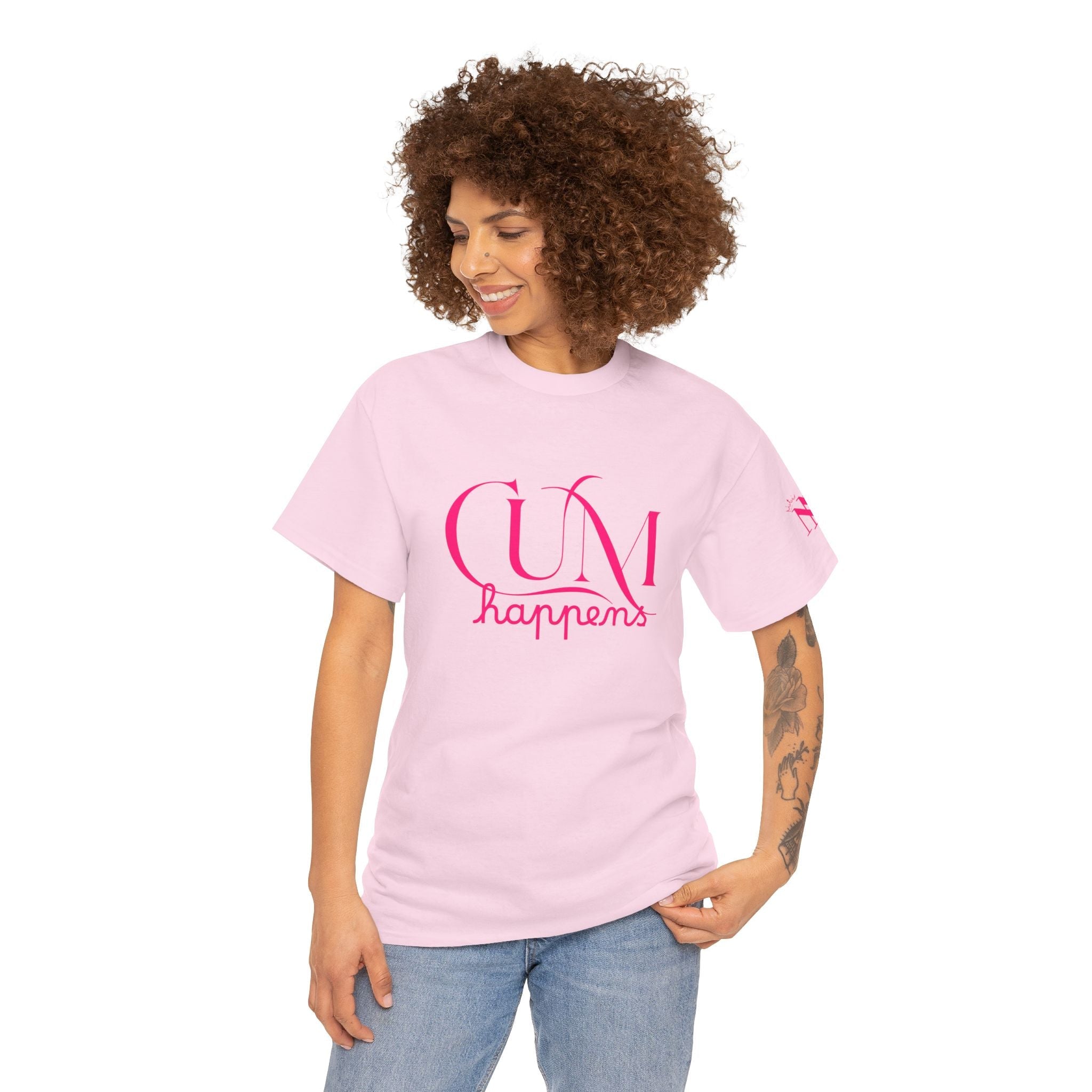 Cum Happens | Mix & Match 100% Cotton Unisex Fun-Flirty Lovers’ Tees