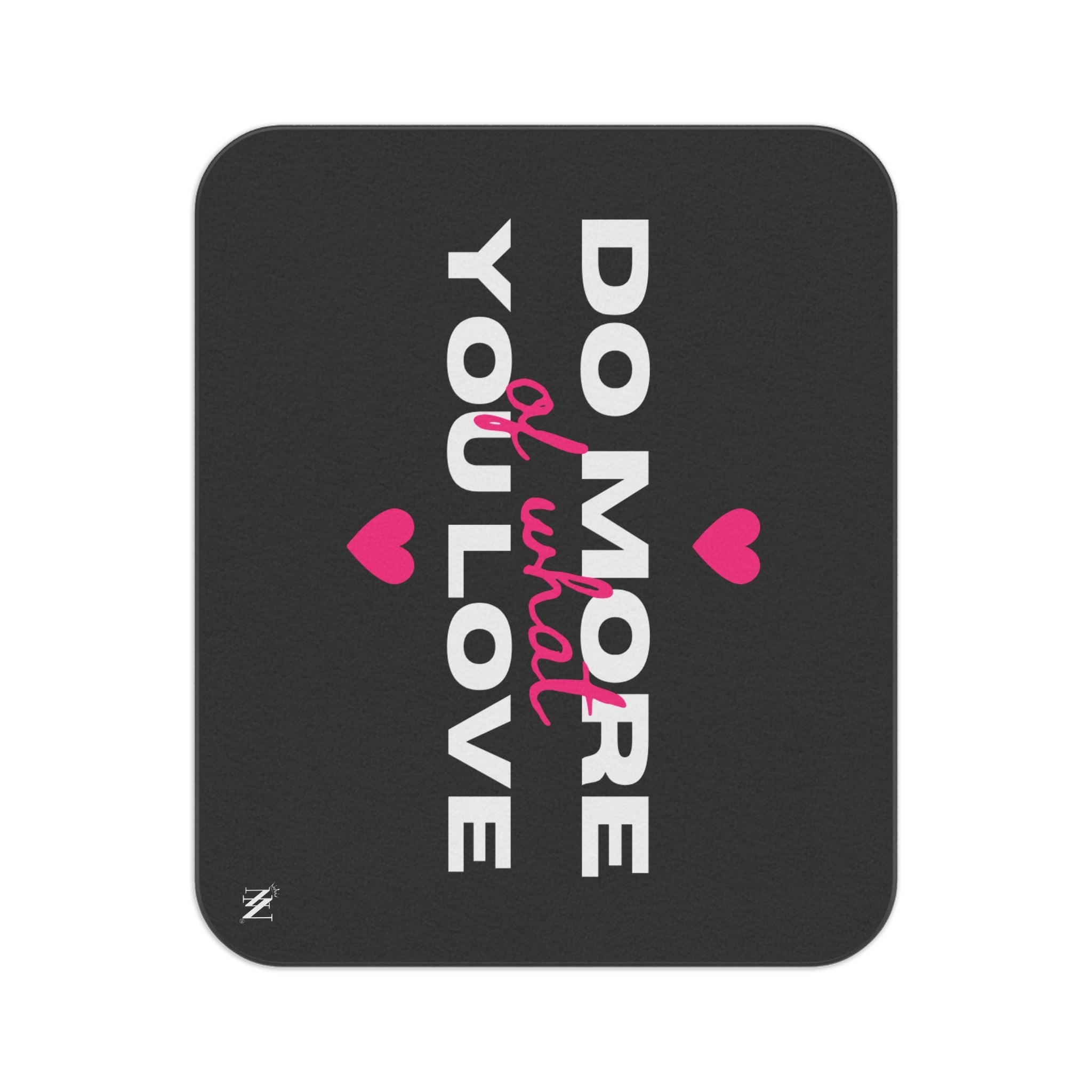 Do More of What You Love Hearts Water Resistant Blanket for Sex