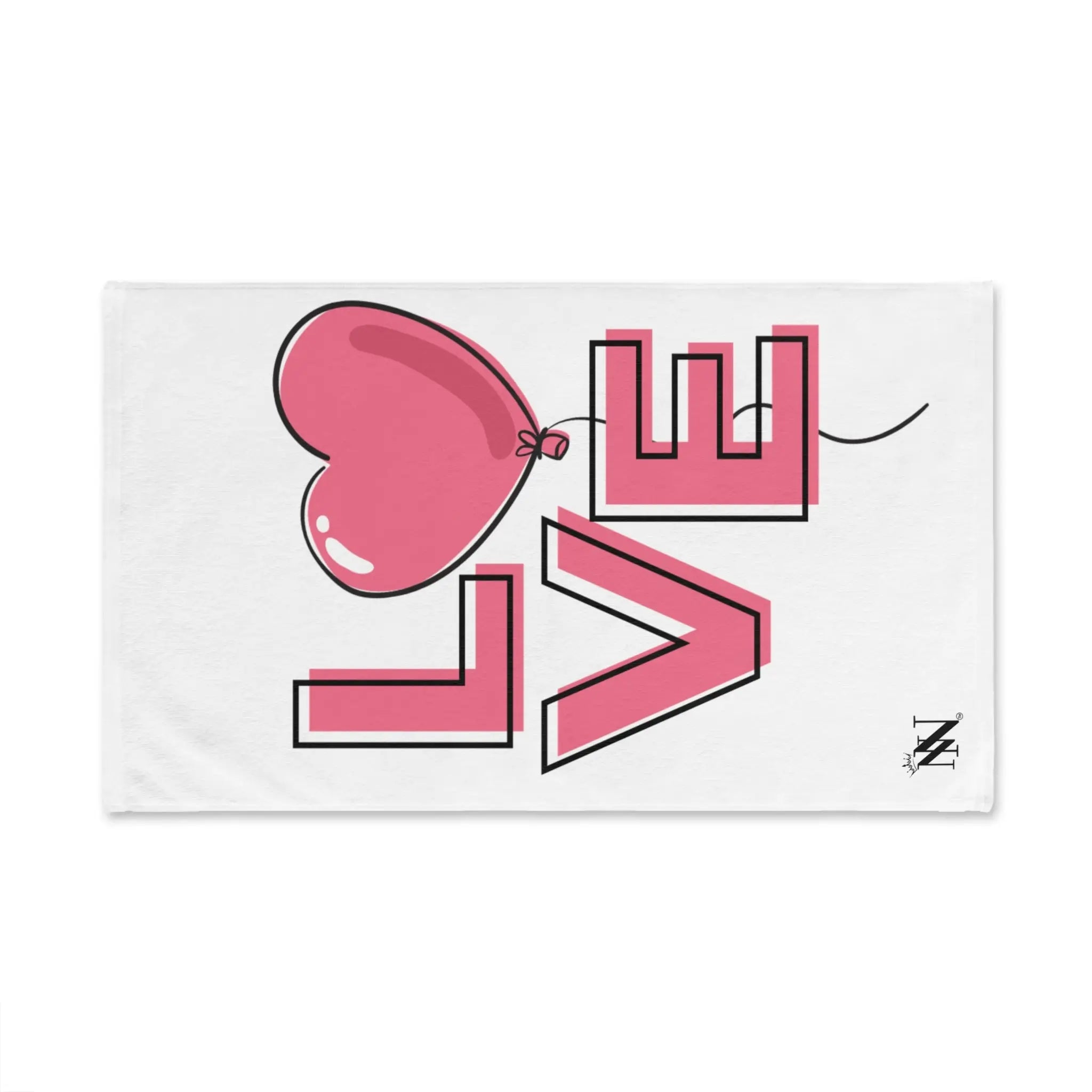 Heart Balloon Love Cum Towel