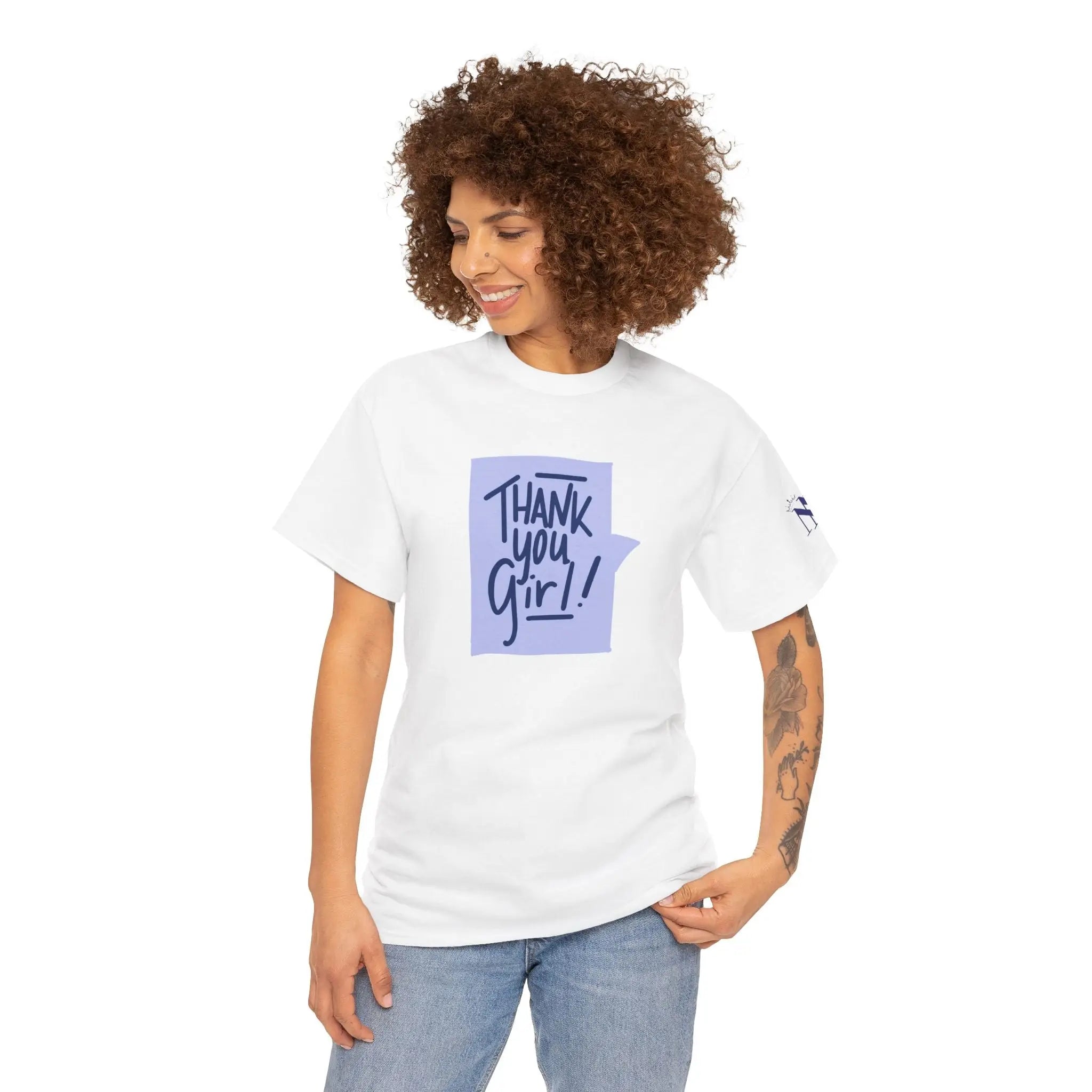 Thank You Girl! | Mix & Match Cotton Unisex Fun-Flirty Loversโ T-Shirts