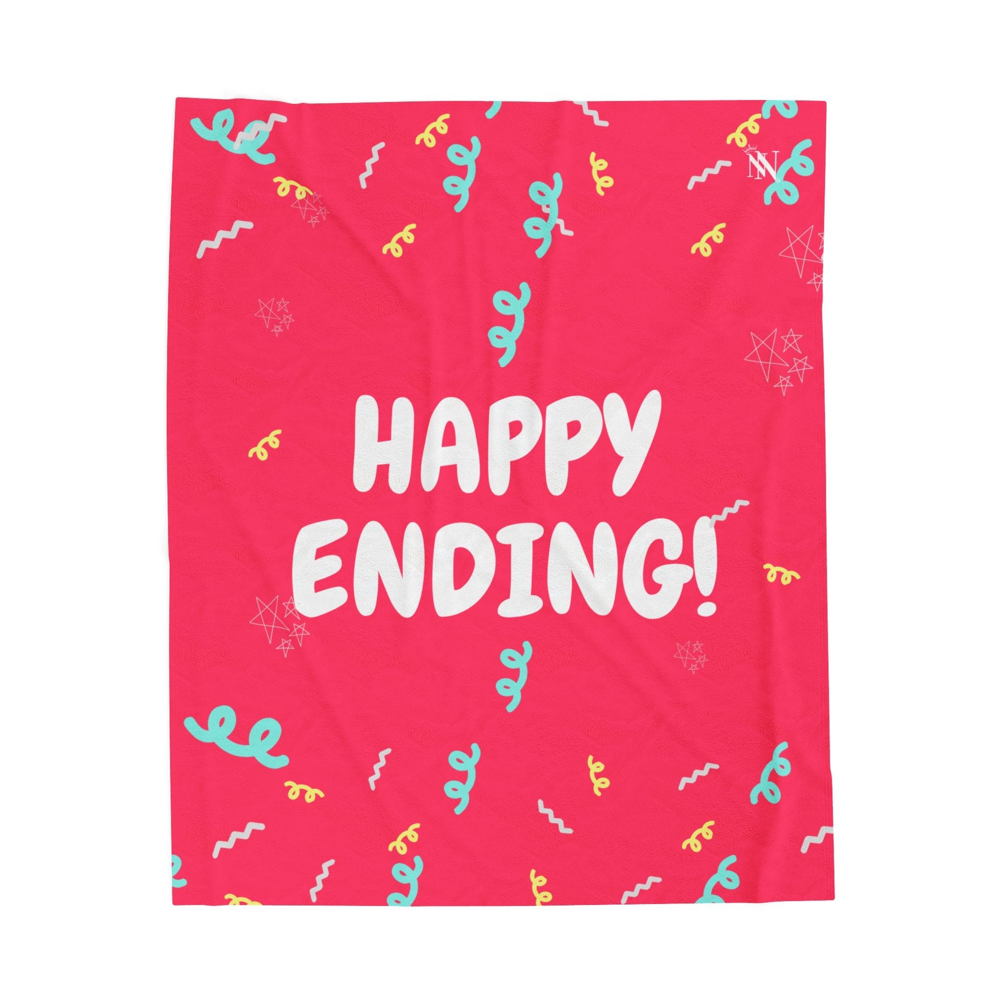 Happy Ending! | Mix & Match Velveteen Fun-Flirty Lovers’ Blankets