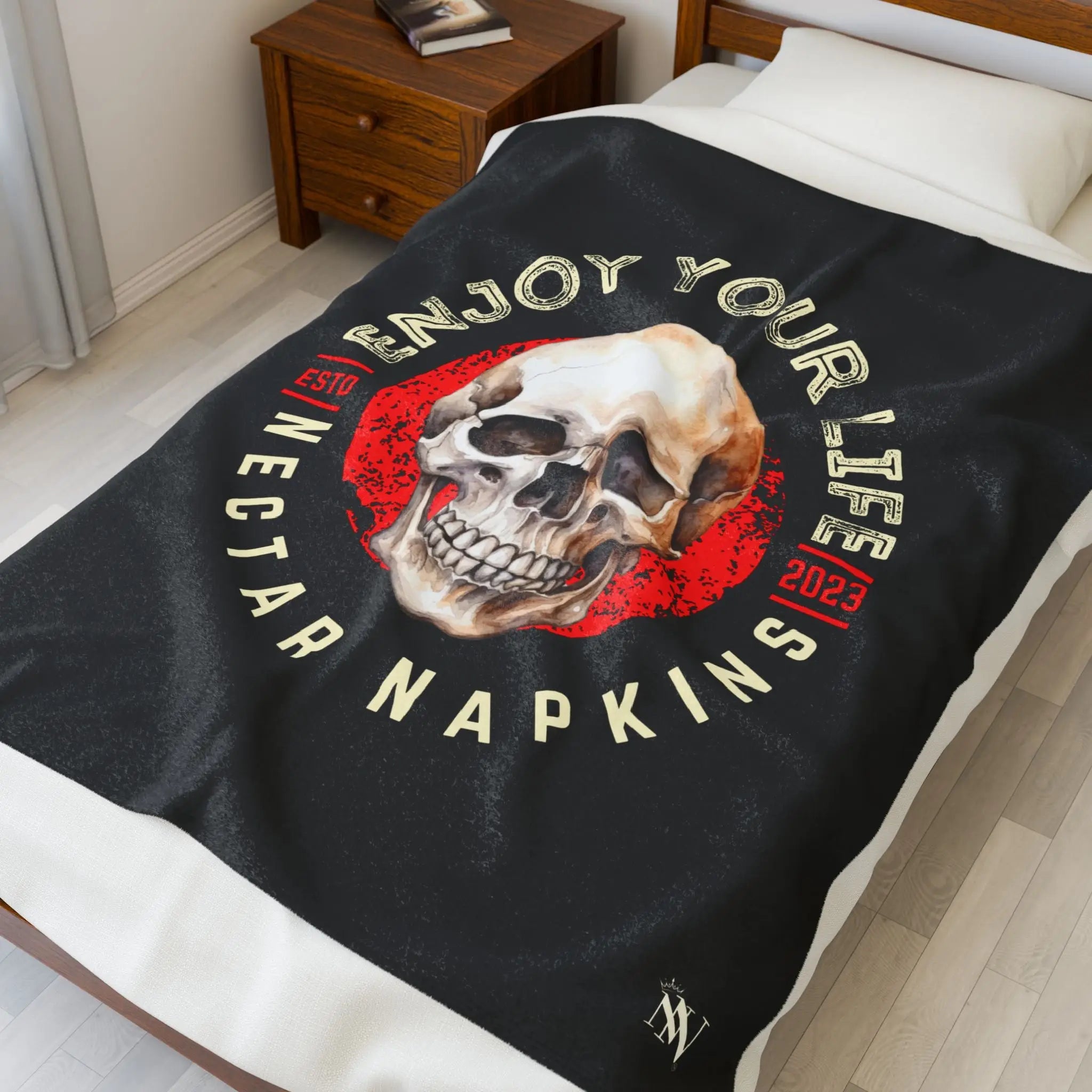 Enjoy Your Life | Mix & Match Soft Fun-Flirty Lovers’ Blankets