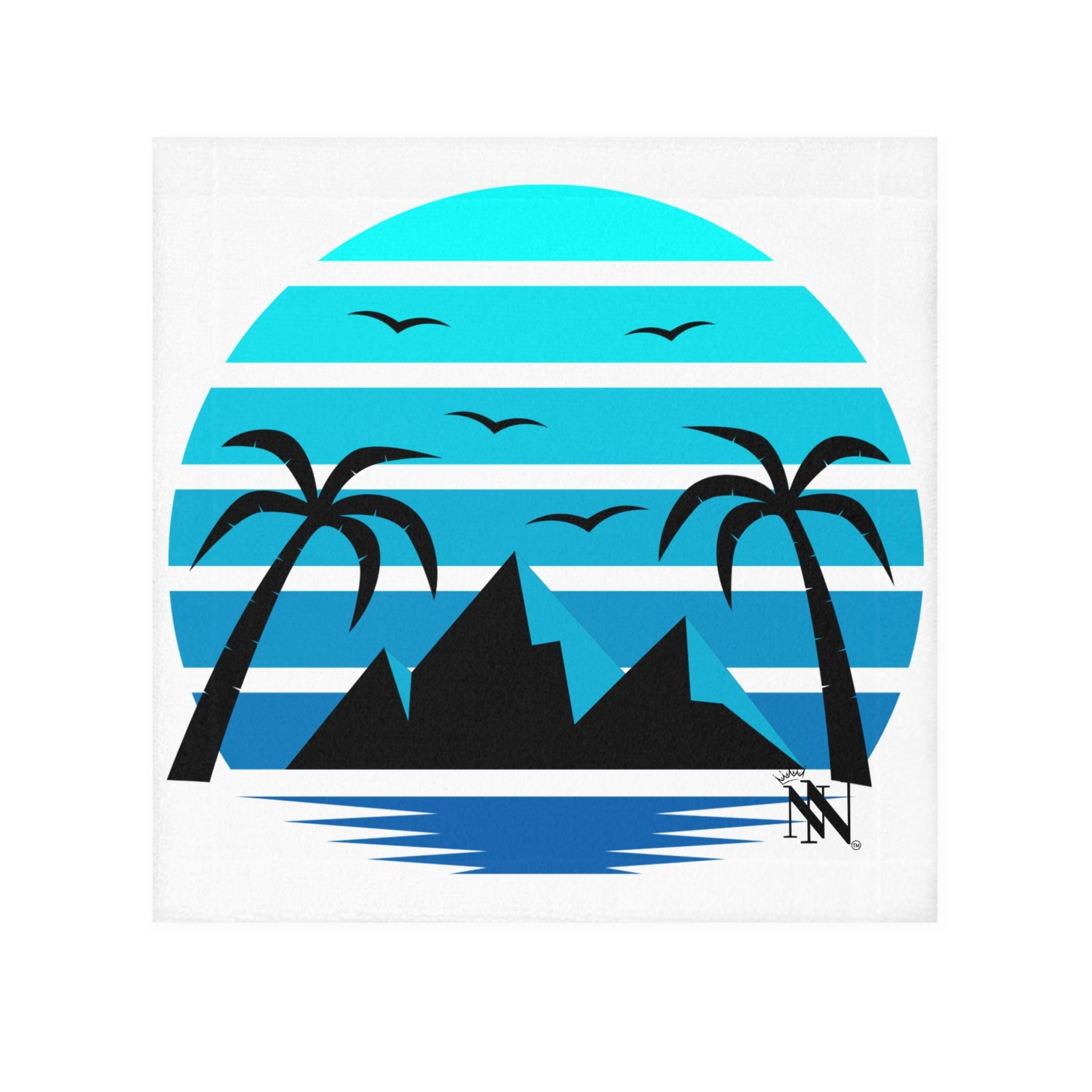 Blue Island | Mix & Match Lils’ Fun-Flirty Lovers’ Towels