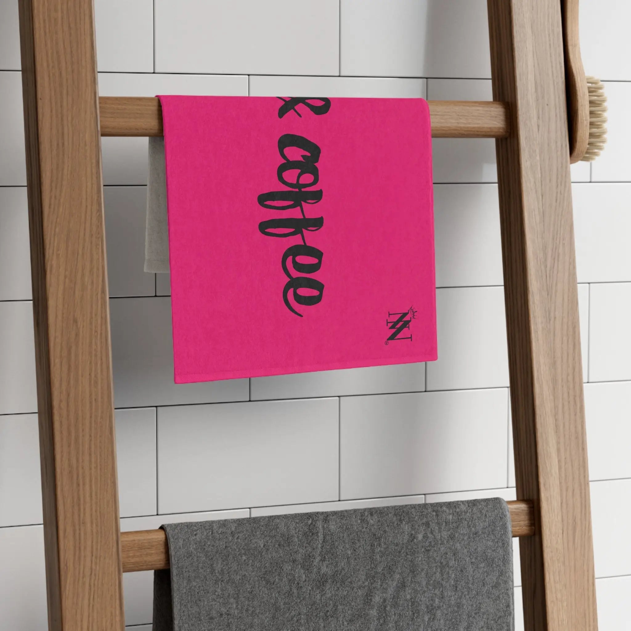 Cock & Coffee Signature Pink | Mix & Match Soft Fun-Flirty Lovers’ Towels