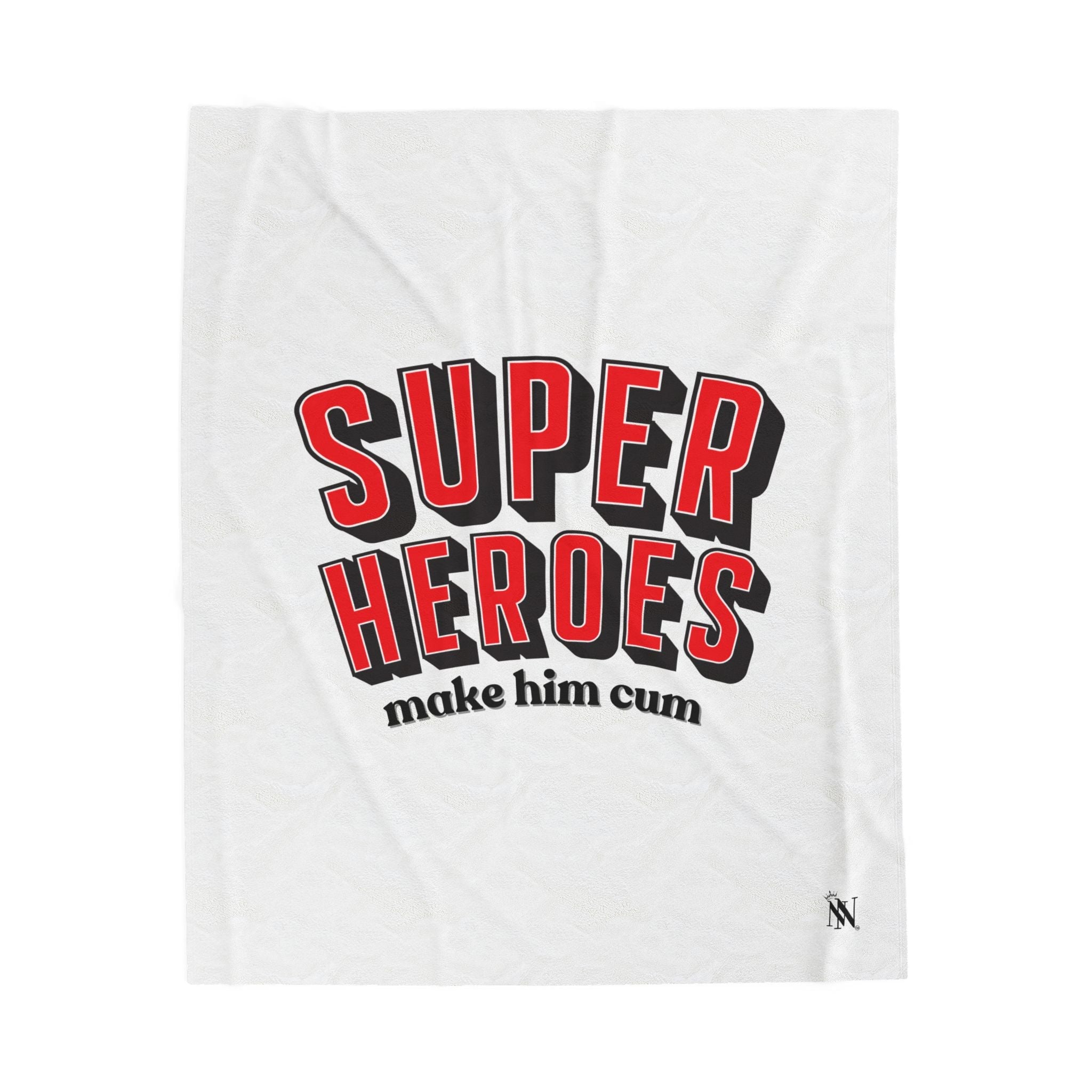 Superheroes Make Him Cum | Mix & Match Fun-Flirty Lovers’ Blankets
