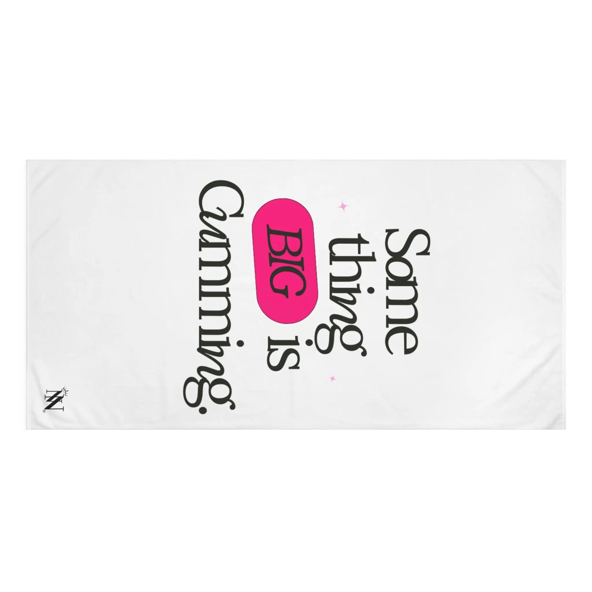 Something BIG is Cumming. | Mix & Match XL Fun-Flirty Lovers’ Towels