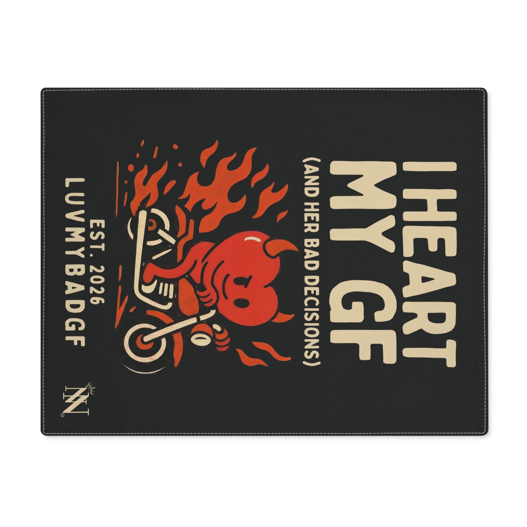 I Heart My GF | Mix & Match Playful Fun-Flirty Lovers’ Toy Mats