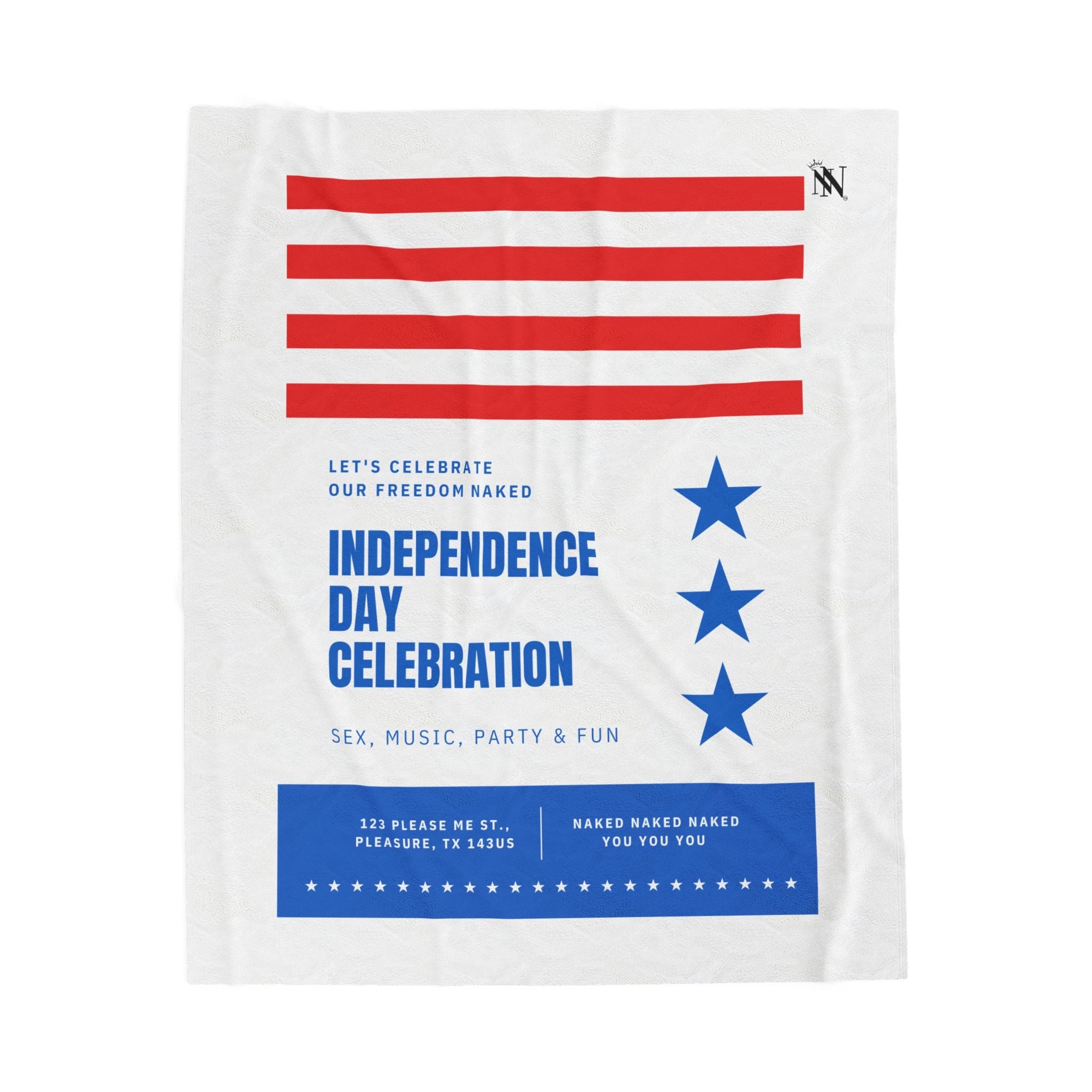 Independence Day Celebration | Mix & Match Soft Fun-Flirty Lovers’ Blankets