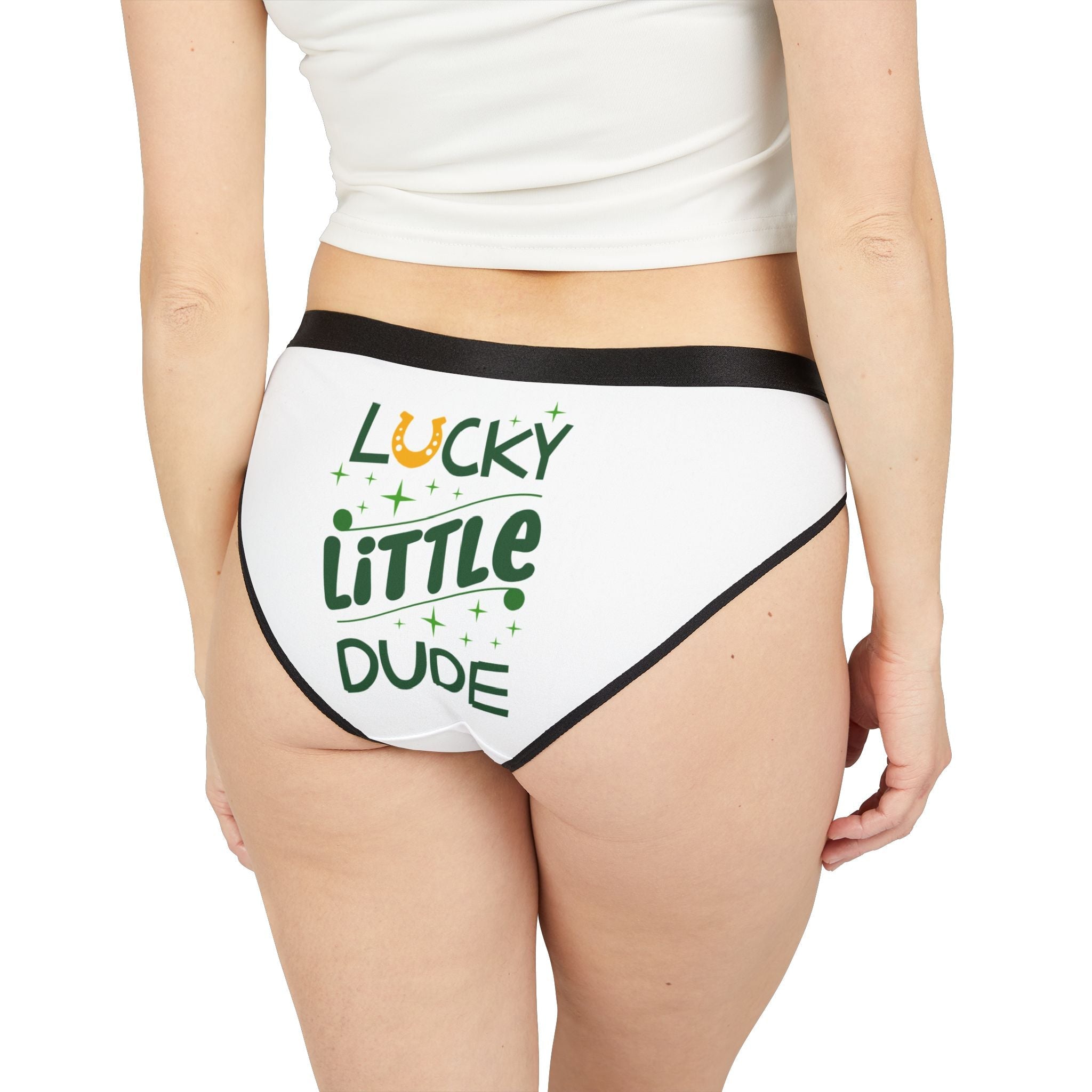 Lucky Little Dude St. Patrick’s Day | Mix & Match Women’s Fun-Flirty Lovers’ Panties