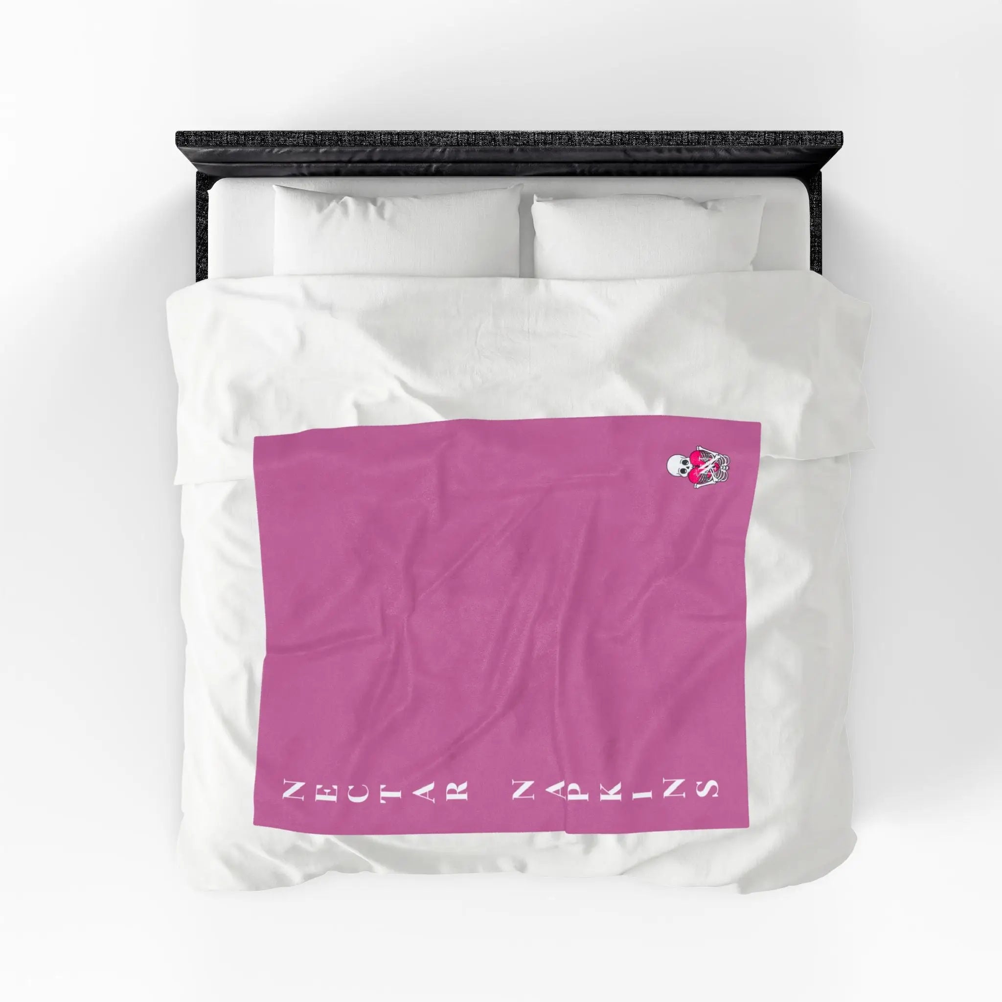 Nectar Napkins Brand Soft Pink | Nectar Napkins Fun-Flirty Lovers’ Blankets