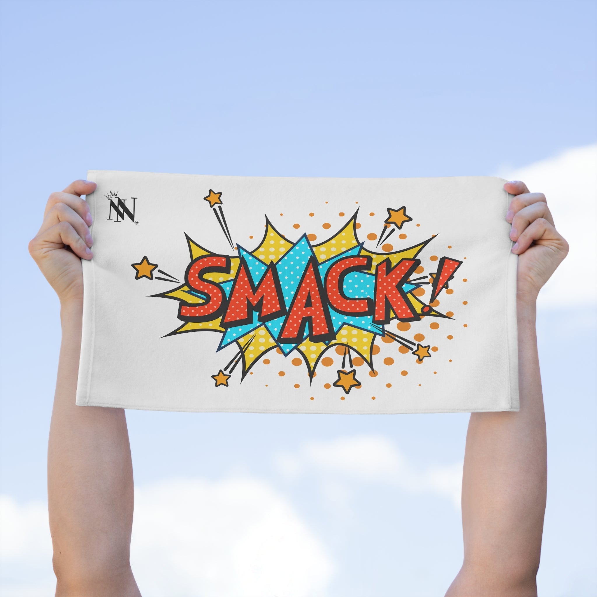 Smack! Cartoon Fun| Mix & Match Soft Fun-Flirty Lovers’ Towels