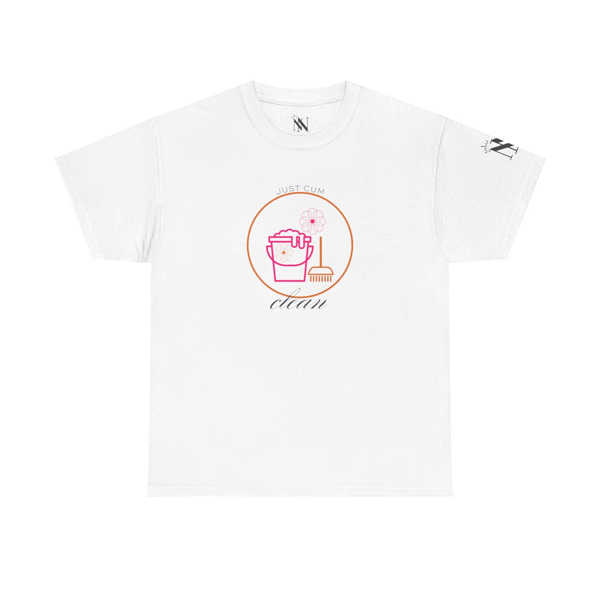 Just Cum Clean! | Mix & Match Cotton Unisex Fun-Flirty Lovers’ T-Shirts