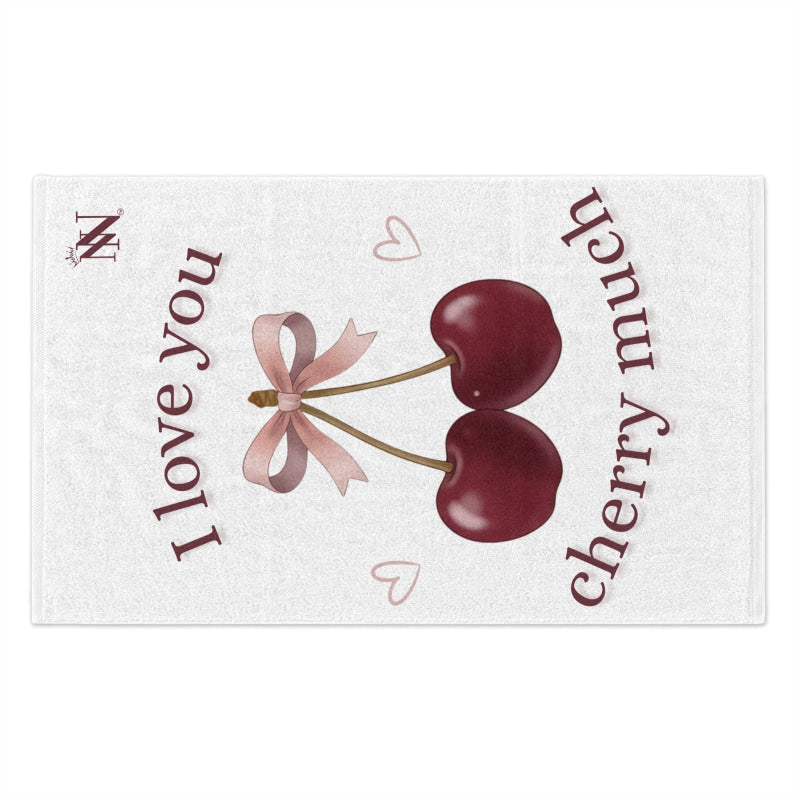 I Love You Cherry Much | Mix & Match Soft Fun-Flirty Lovers’ Towels