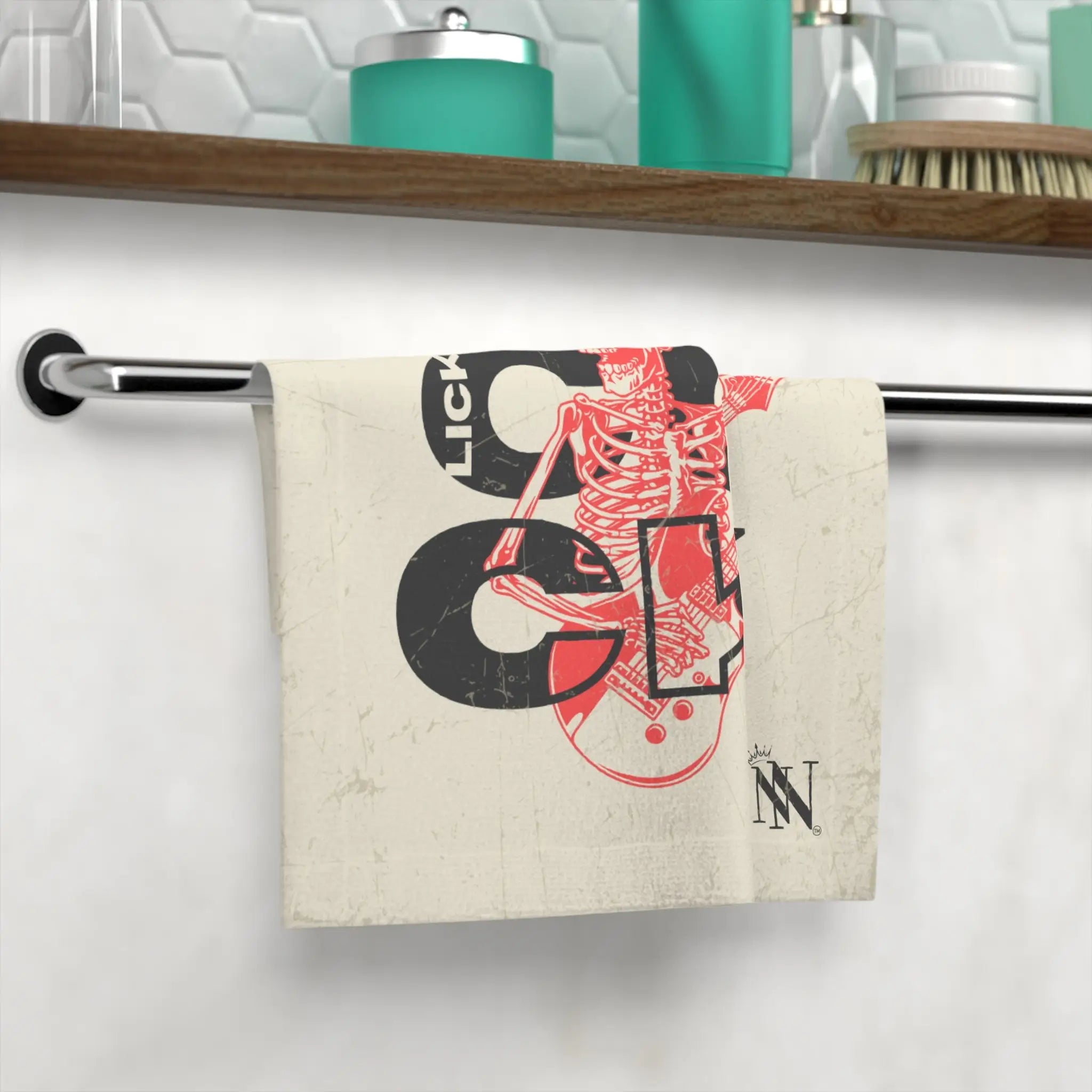 Lick Cock Skull Rocker Mouth Rag