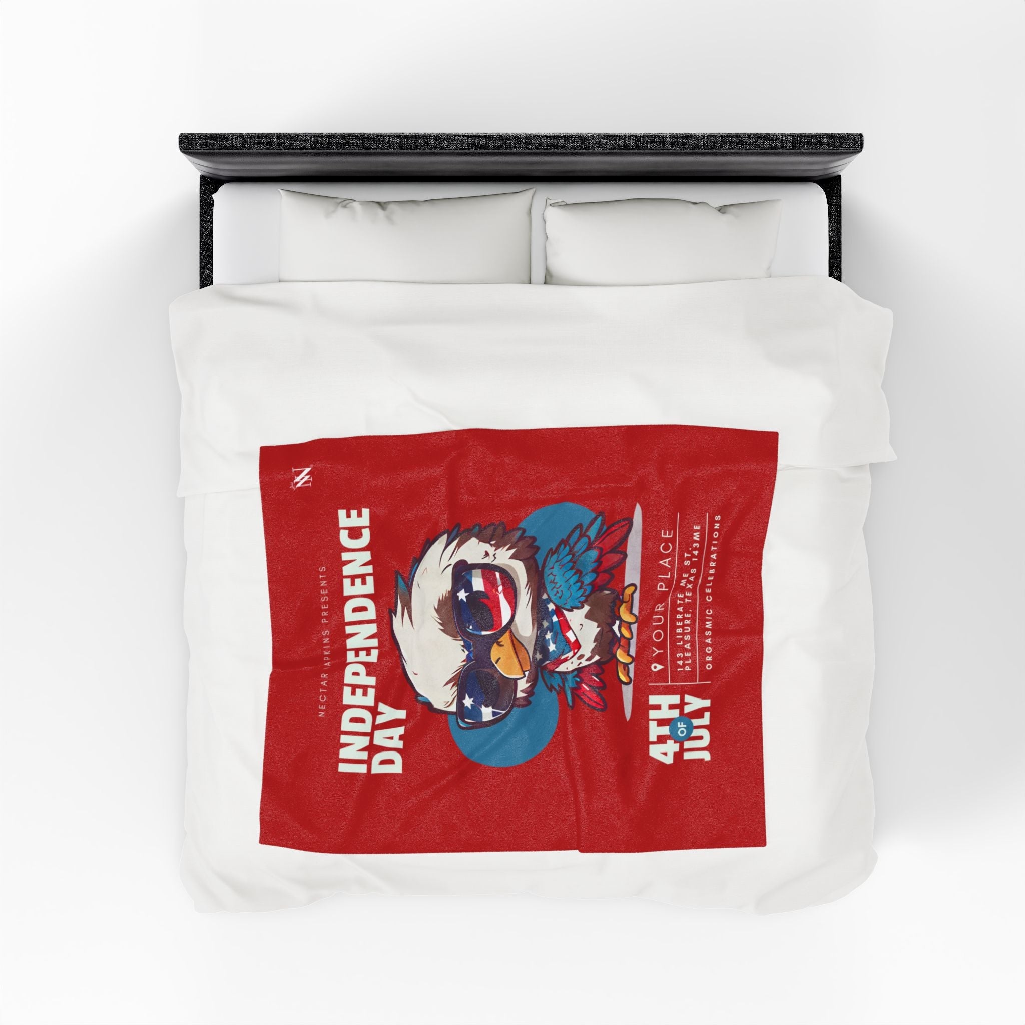 Independence Day | Mix & Match Soft Fun-Flirty Lovers’ Blankets