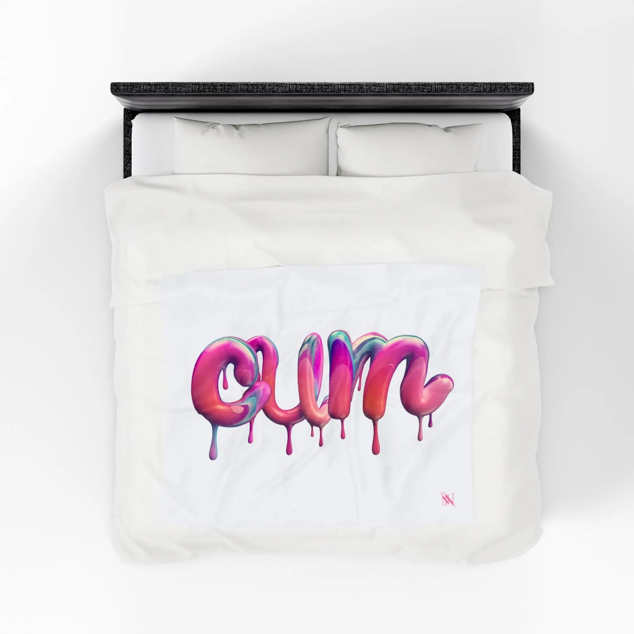 Dripping Cum | Mix & Match Velveteen Fun-Flirty Lovers’ Blankets