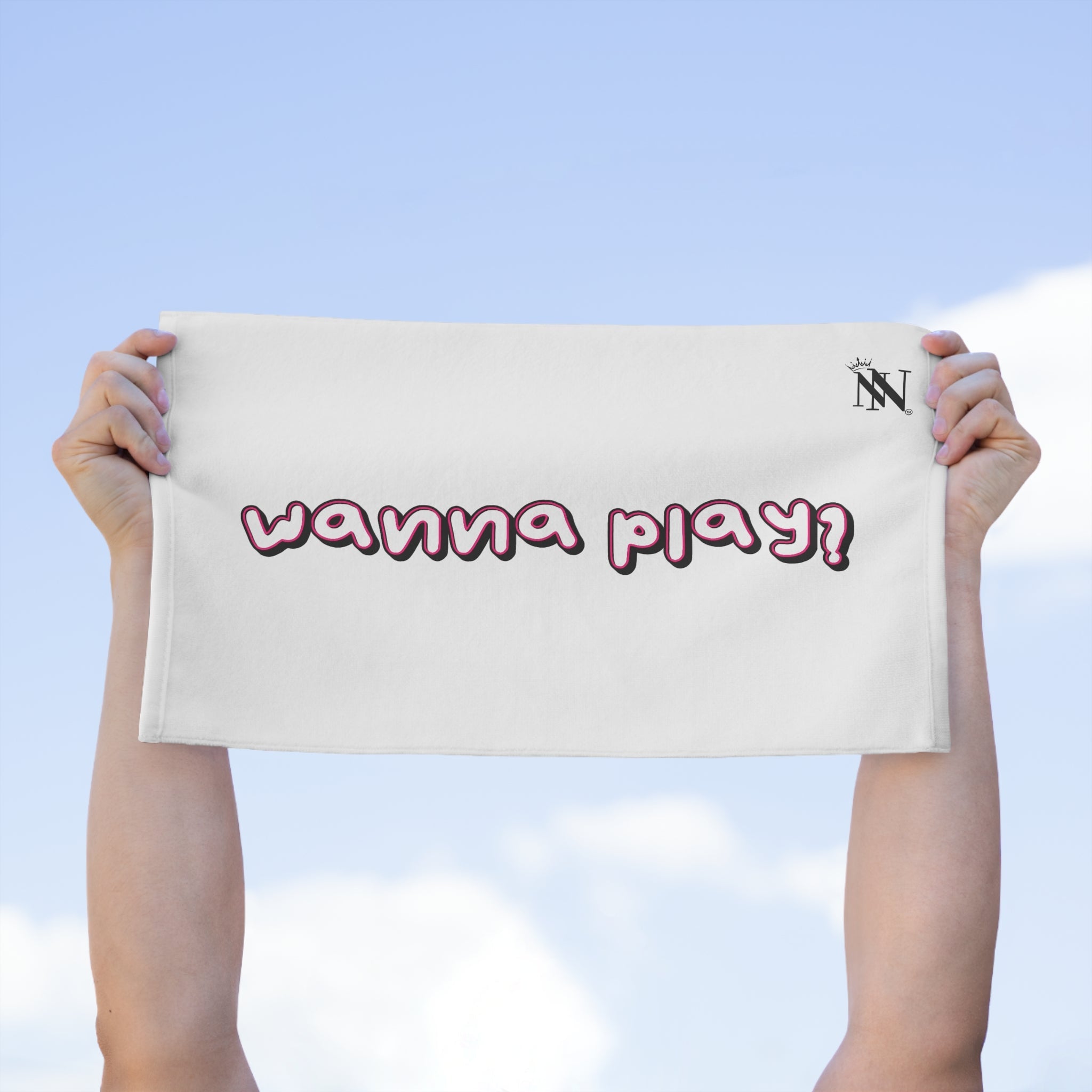 Wanna Play? | Mix & Match Soft Fun-Flirty Lovers’ Towels