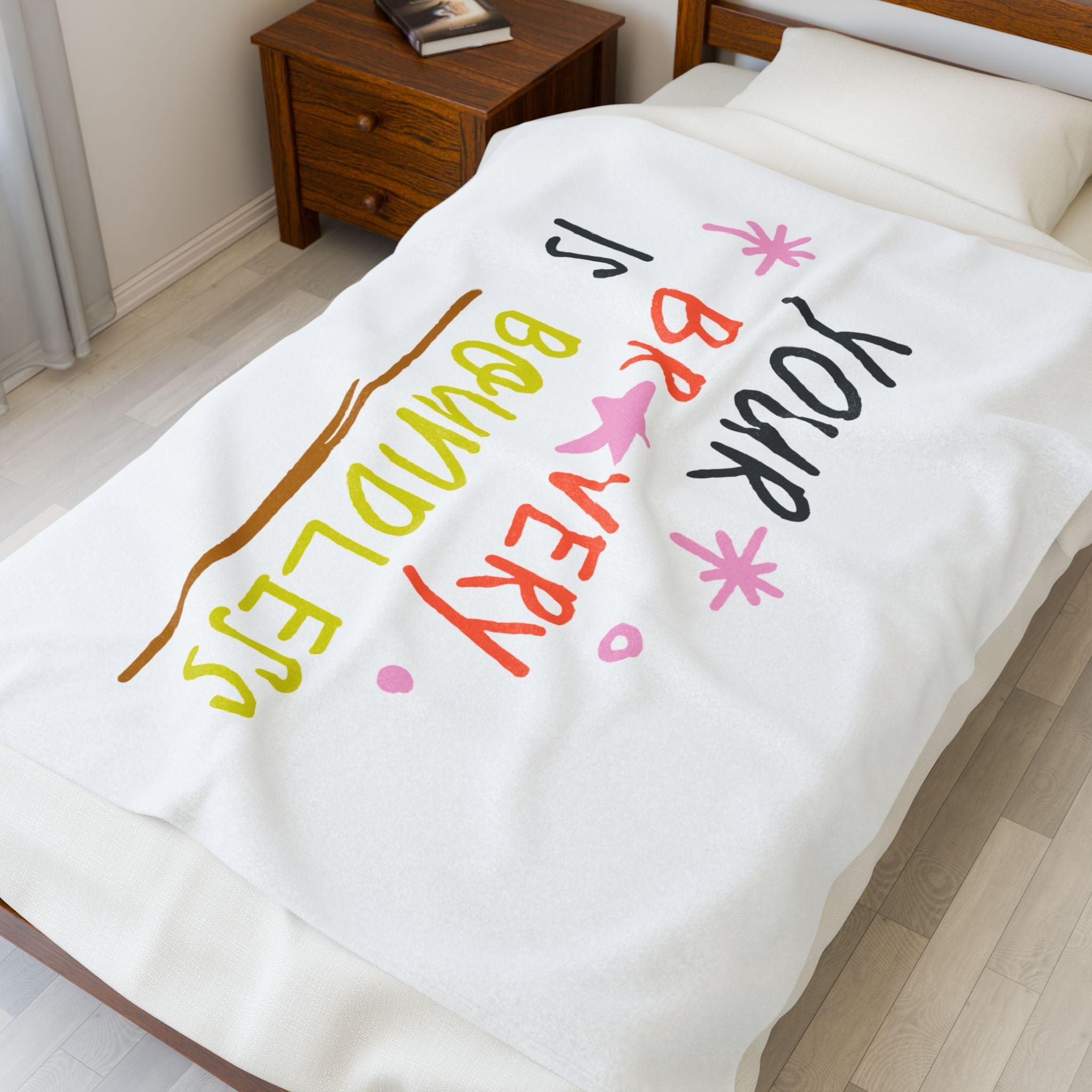 Your Bravery is Boundless | Mix & Match Velveteen Fun-Flirty Lovers’ Blankets