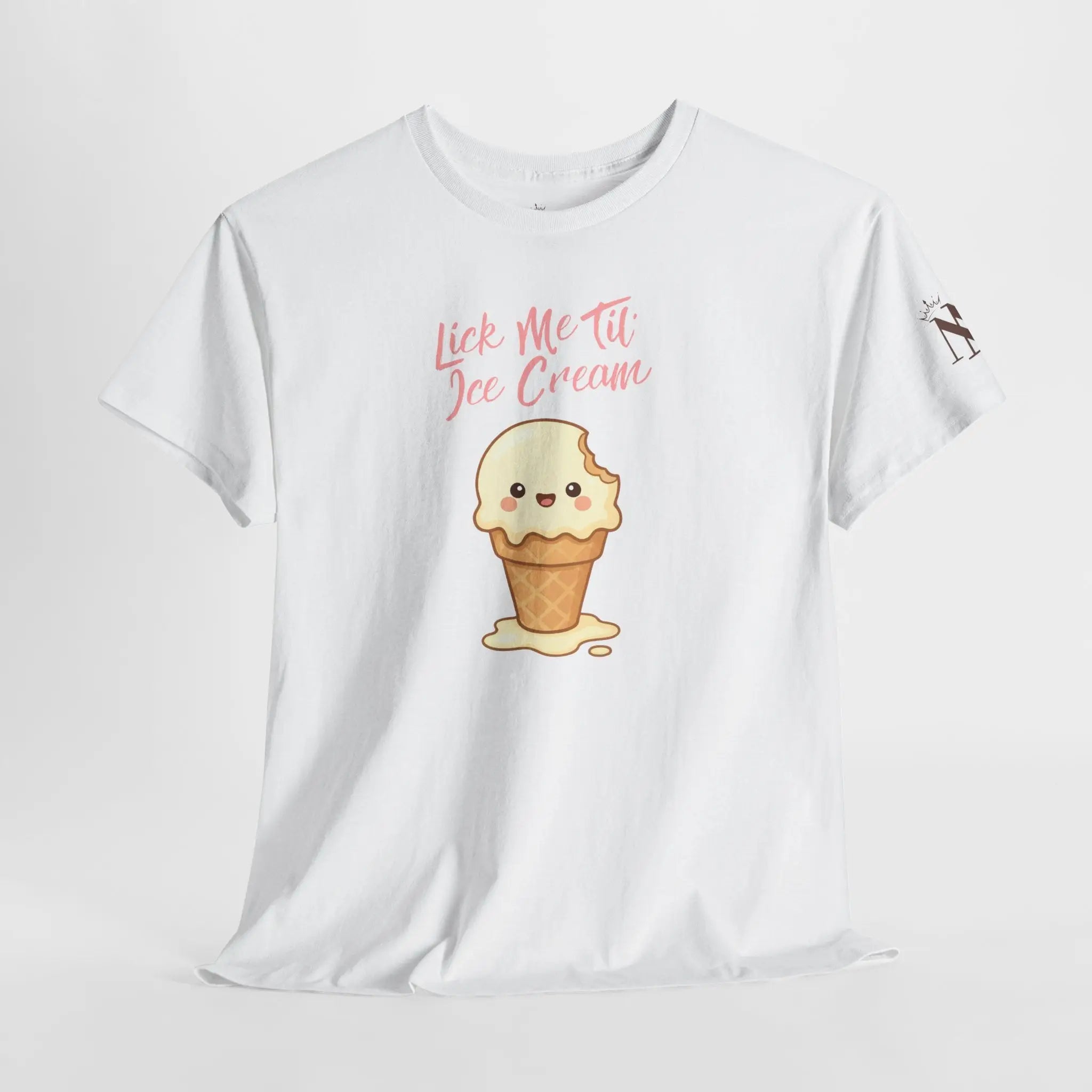 Lick Me Til’ Ice Cream | Nectar Napkins Fun-Flirty Lovers’ T-Shirts