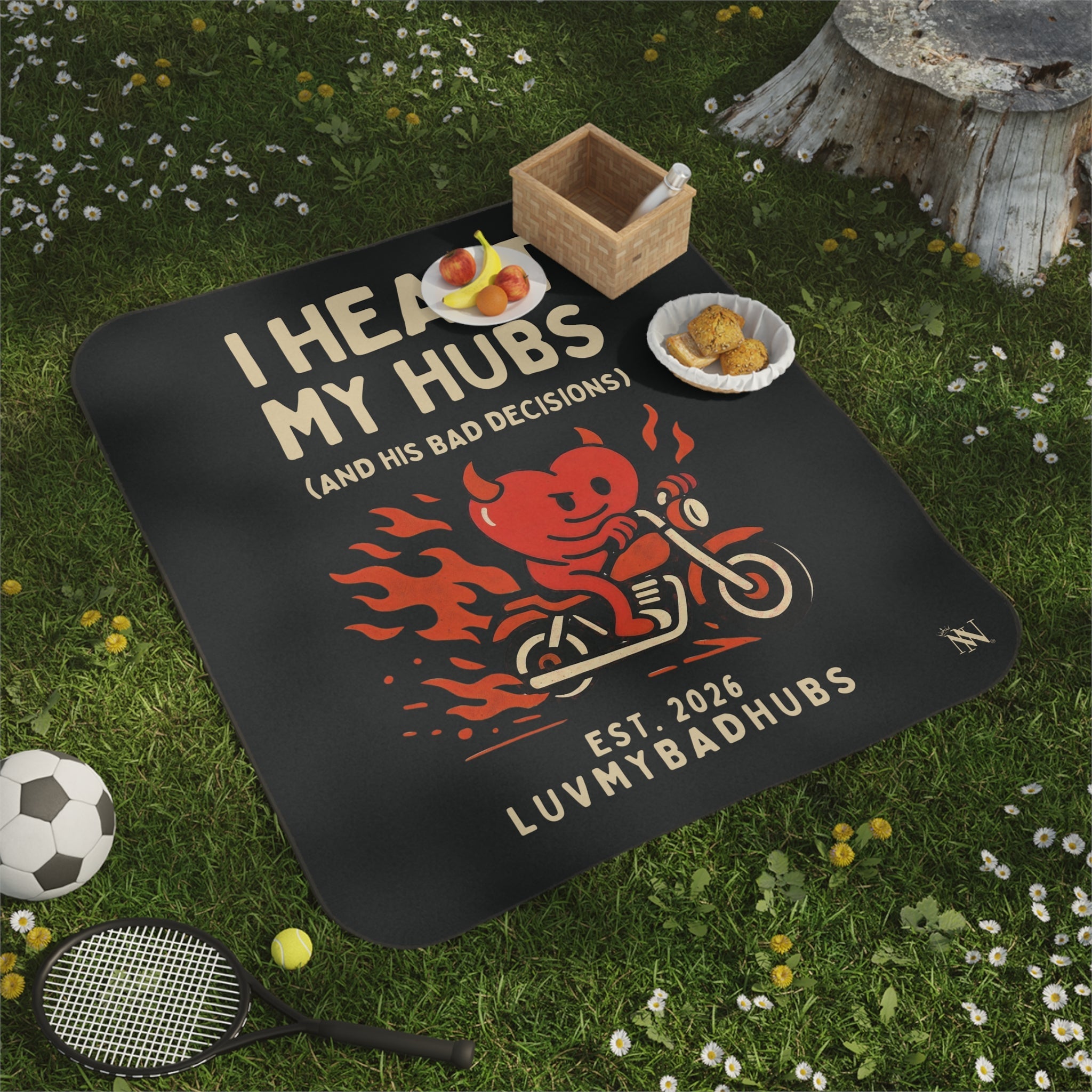 I Heart My Hubs | Mix Match Fun-Flirty Lovers’ Water-Resistant Blankets