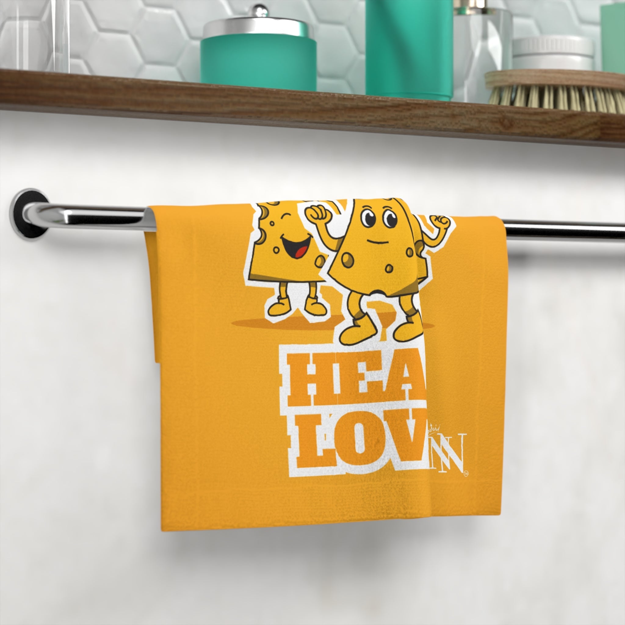 Cheese Head Love | Mix & Match Lils’ Fun-Flirty Lovers’ Towels