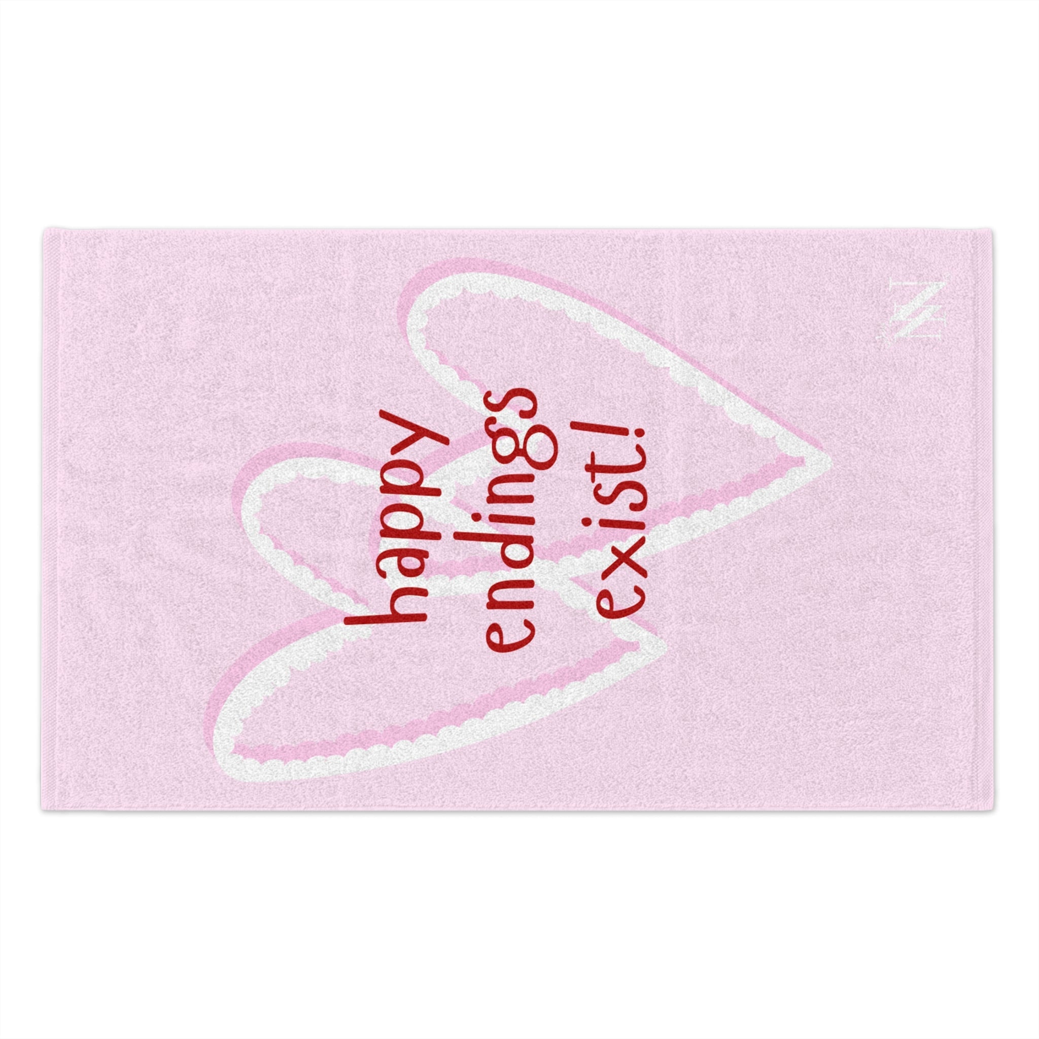 Happy Endings Exist! Two Hearts | Mix & Match Soft Fun-Flirty Lovers’ Towels