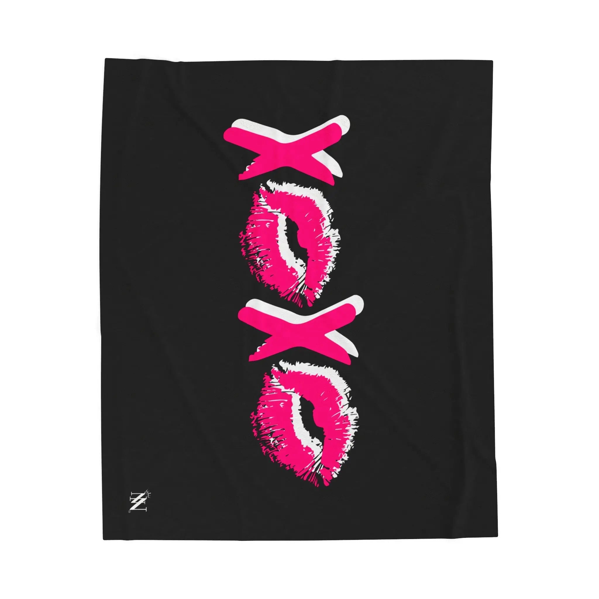 XO Kiss Mark | Mix & Match Soft Fun-Flirty Lovers’ Blankets