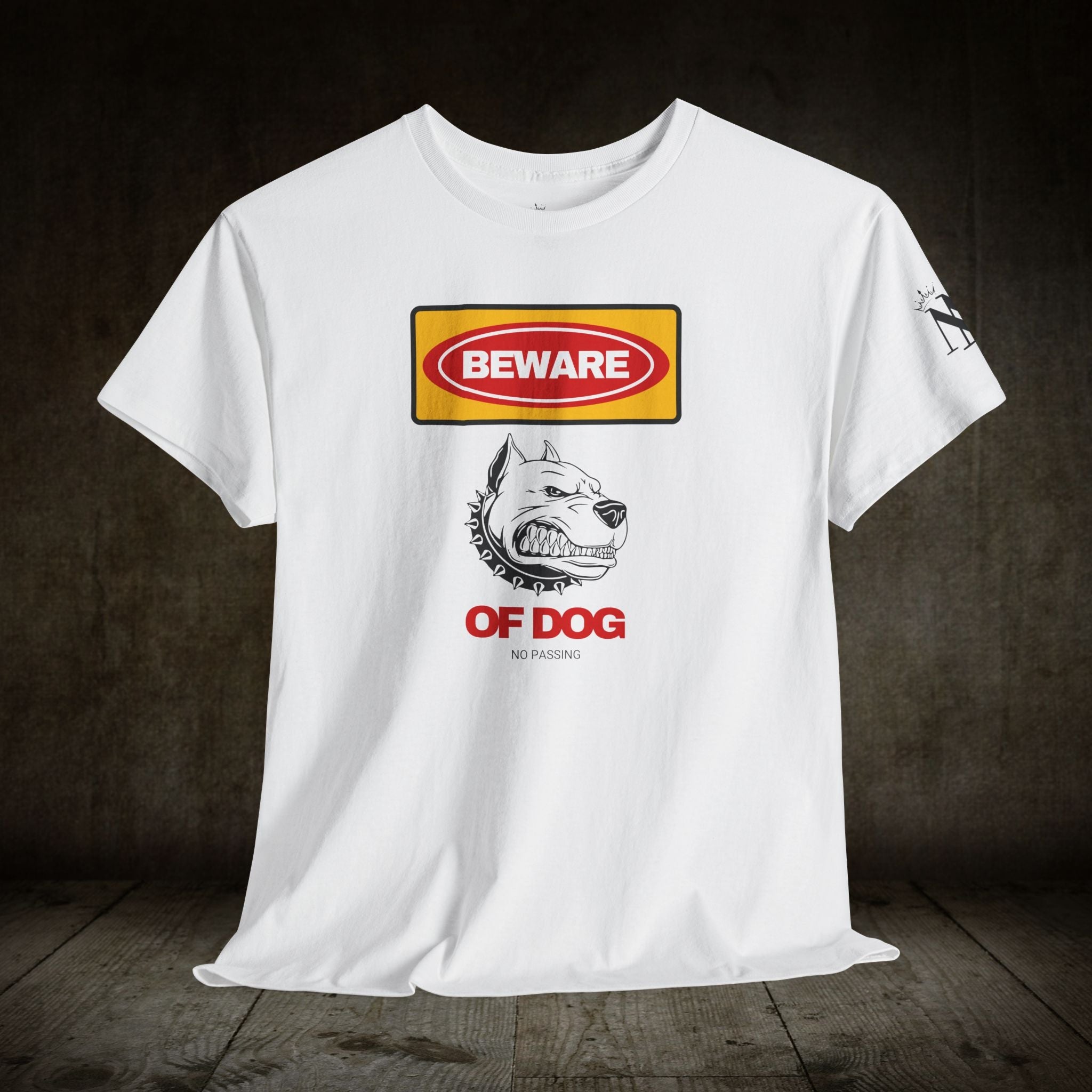 Beware of Dog | Mix & Match Cotton Unisex Fun-Flirty Lovers’ T-Shirts