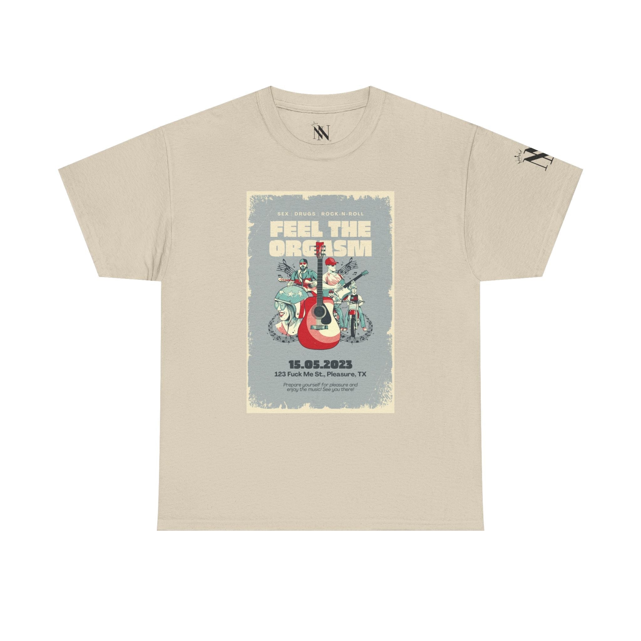 Feel the Orgasm! | Mix & Match 100% Cotton Unisex Fun-Flirty Lovers’ Tees