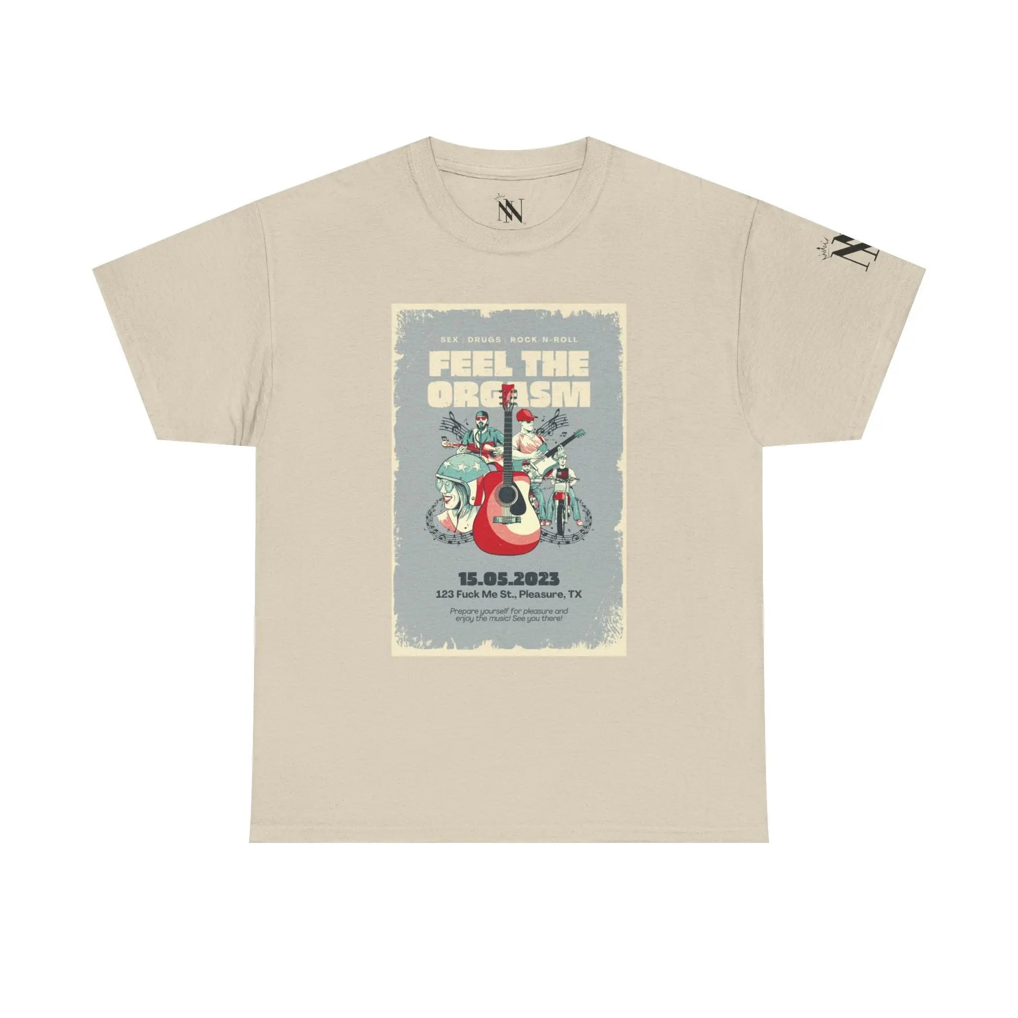 Feel the Orgasm! | Mix & Match 100% Cotton Unisex Fun-Flirty Lovers’ Tees