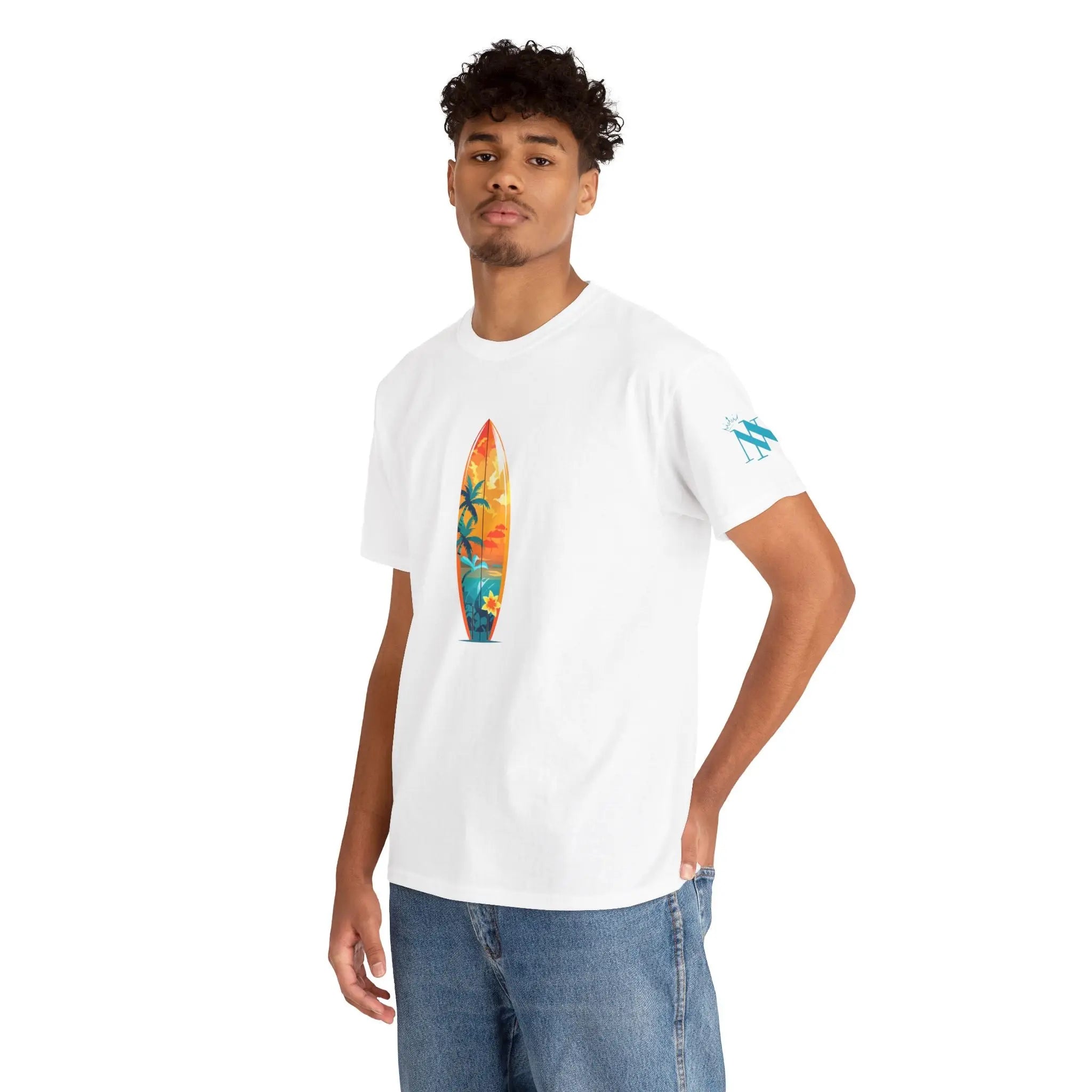 Surfboard | Mix & Match Cotton Unisex Fun-Flirty Loversโ Tees
