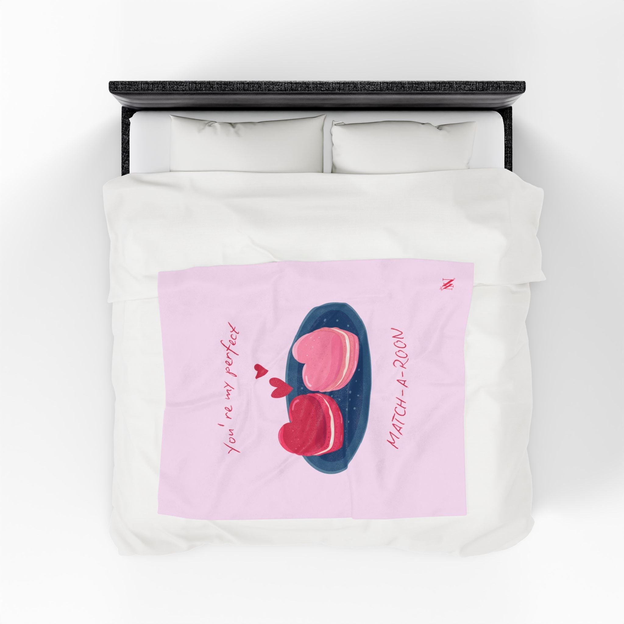 You’re My Perfect Match-A-Roon | Mix & Match Soft Fun-Flirty Lovers’ Blankets