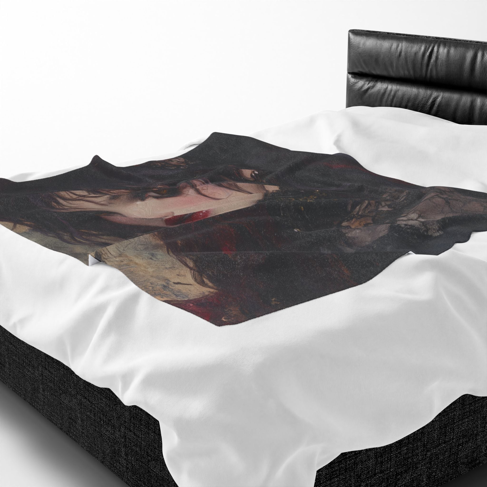 She is Darkness | Mix & Match Soft Fun-Flirty Loversā Blankets