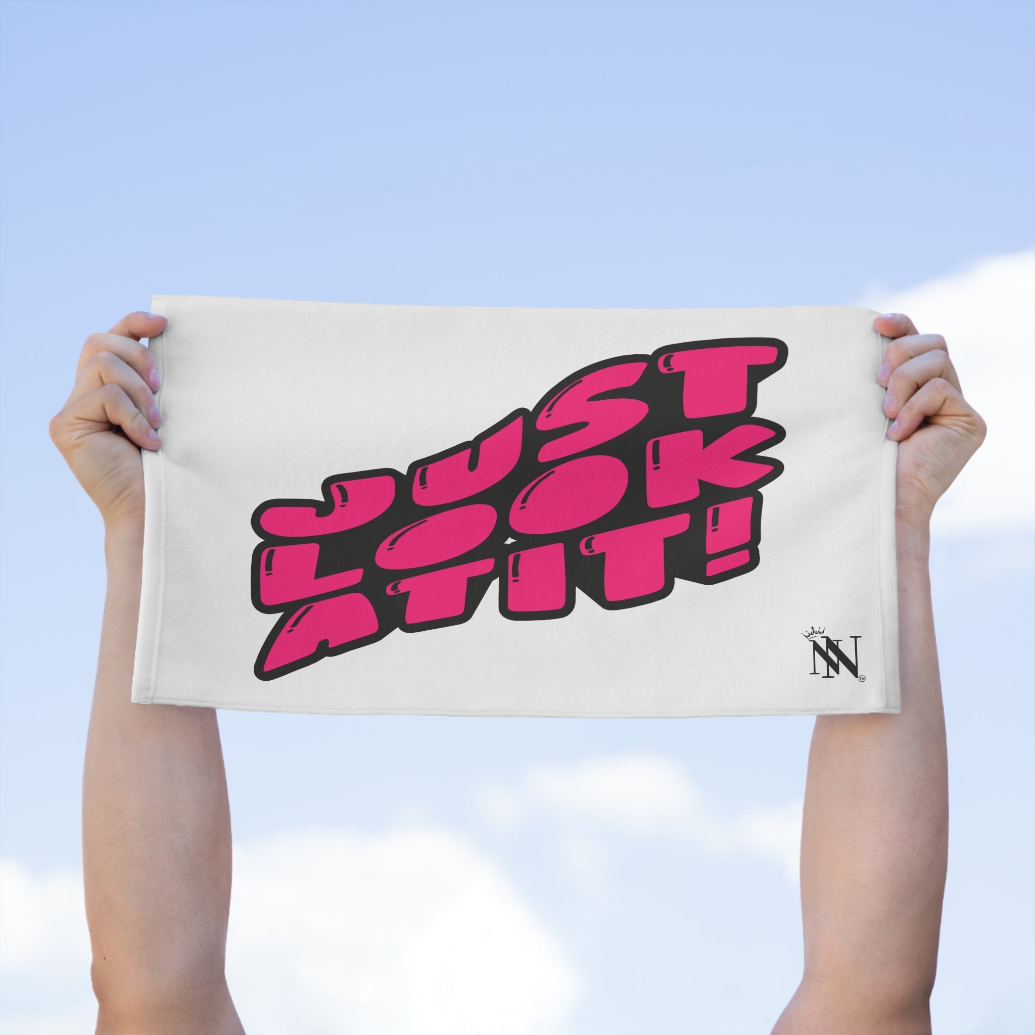 Just Look at It! | Mix & Match Soft Fun-Flirty Lovers’ Towels