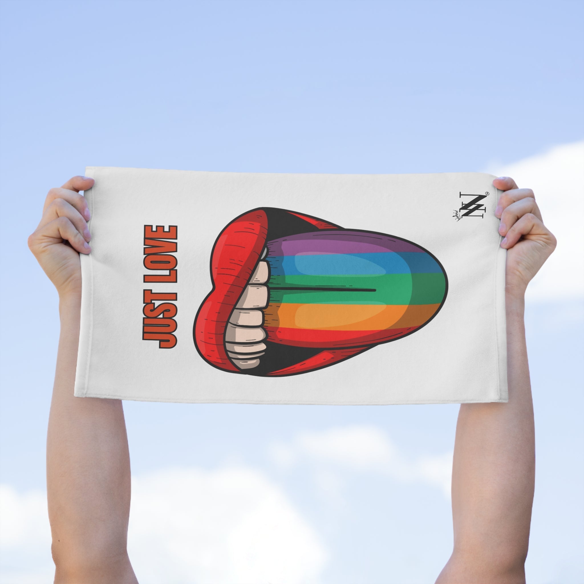 Just Love Rainbow Pride Sex Towel