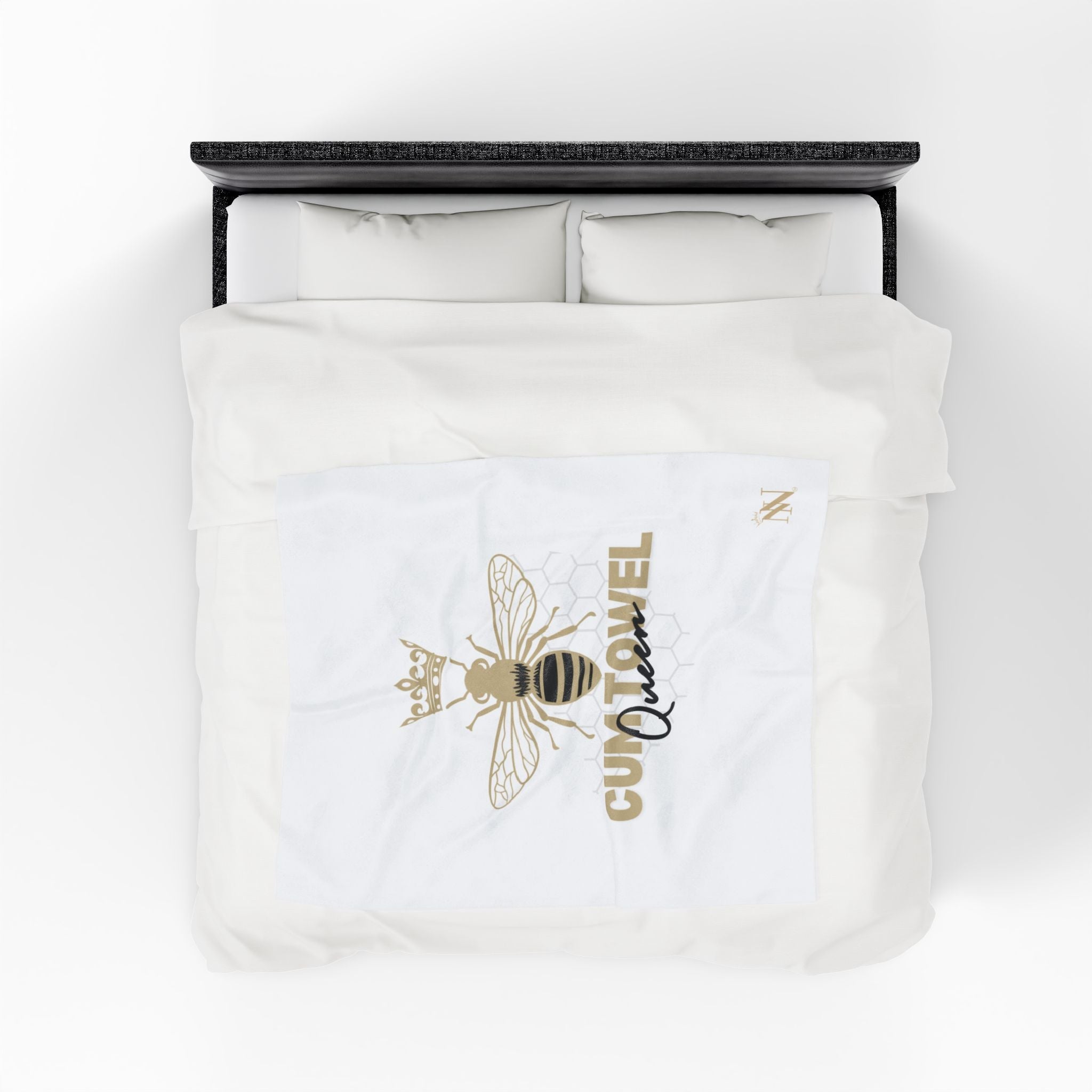 Cum Towel Queen | Mix & Match Fun-Flirty Lovers’ Blankets