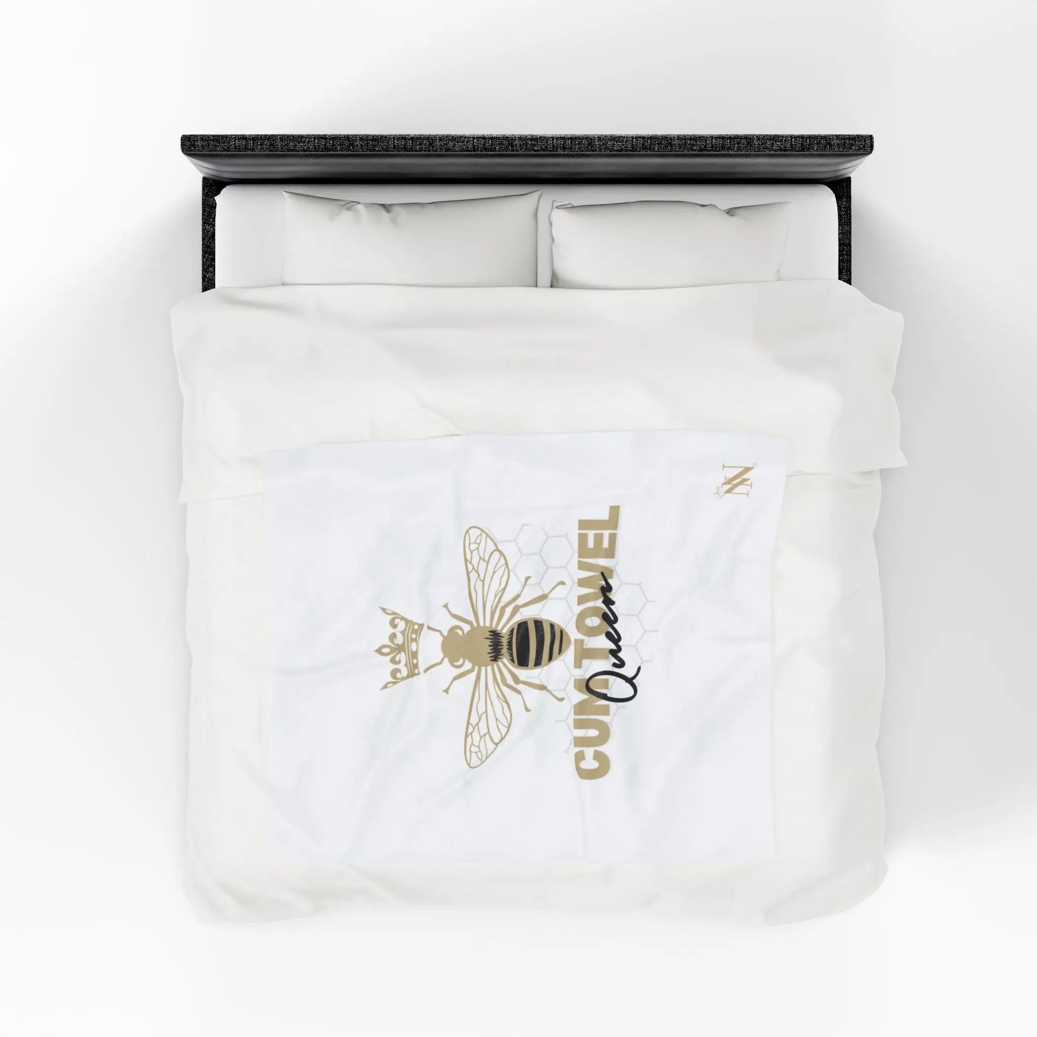 Cum Towel Queen | Mix & Match Fun-Flirty Lovers’ Blankets