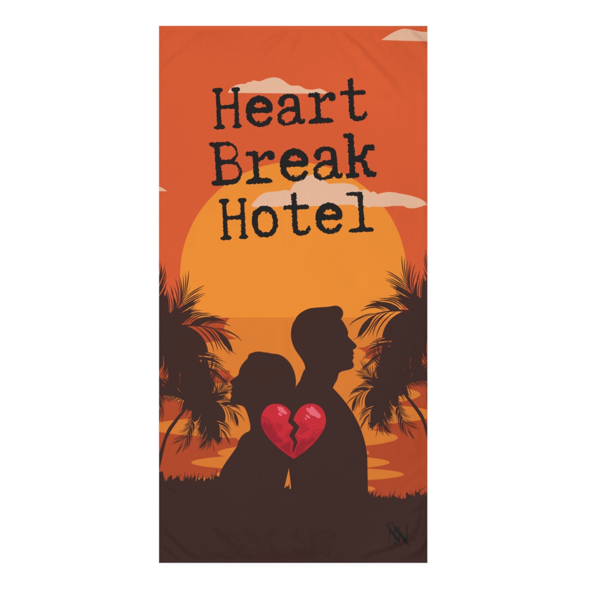 Heart Break Hotel Sunset Anal Play Sex Towel
