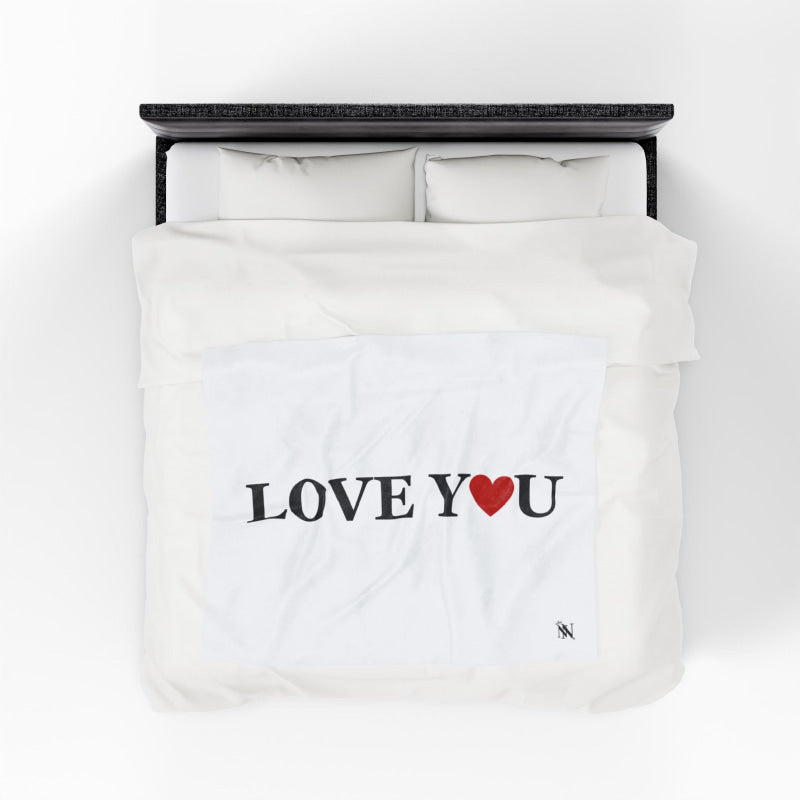 Love You Love | Mix & Match Velveteen Fun-Flirty Lovers’ Blankets