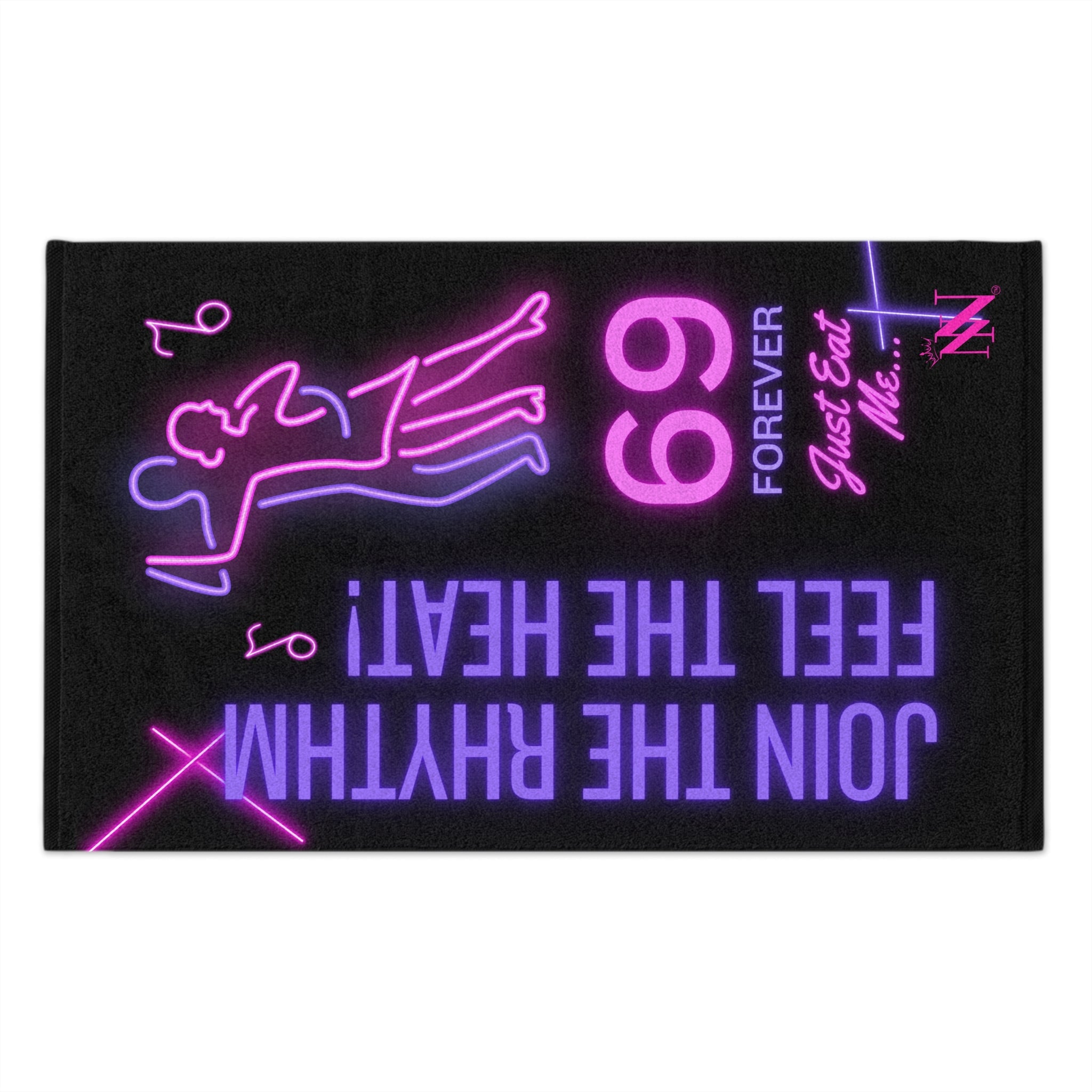 Sixty-Nine Forever Neon Sex Towel
