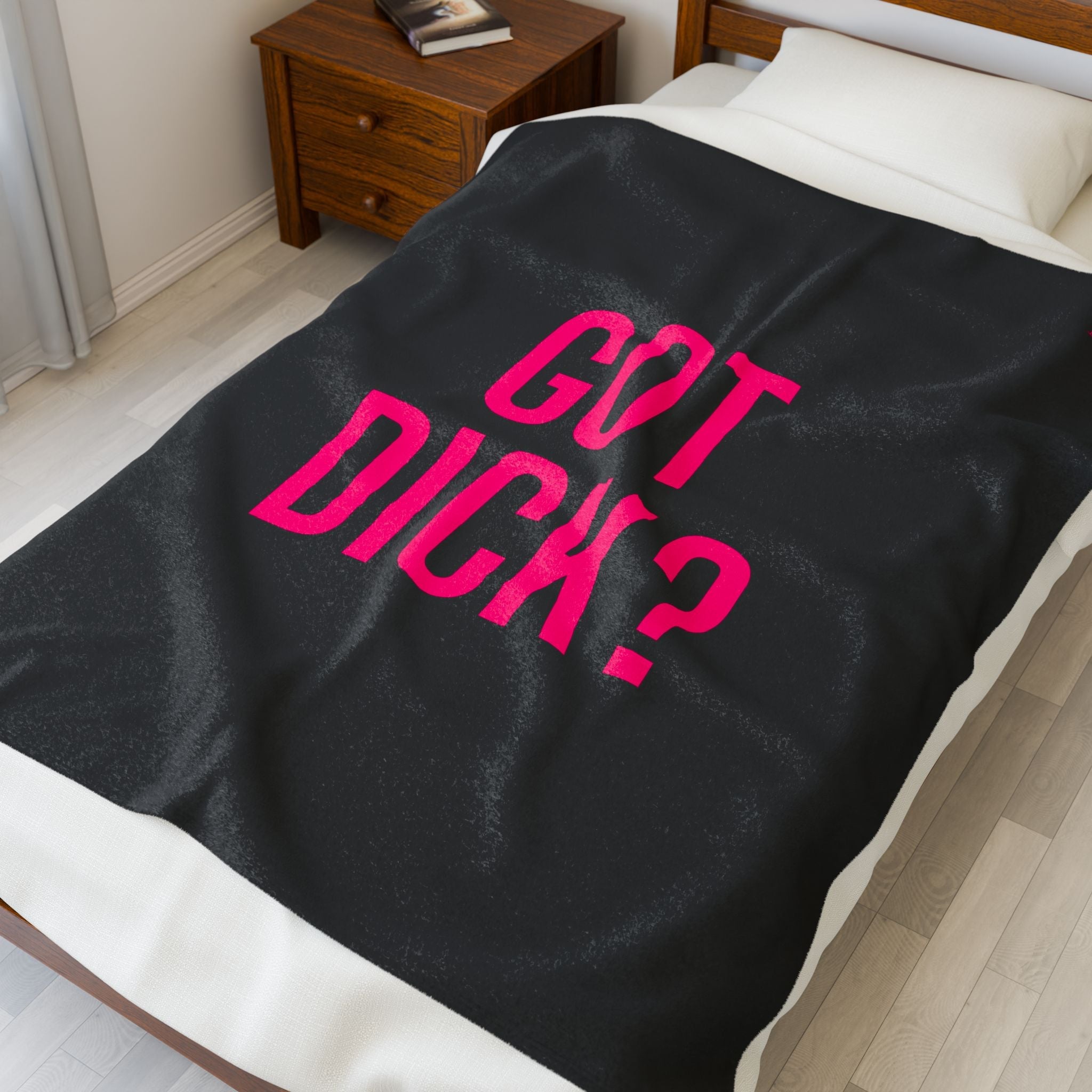 Got Dick? | Mix & Match Fun-Flirty Lovers’ Blankets