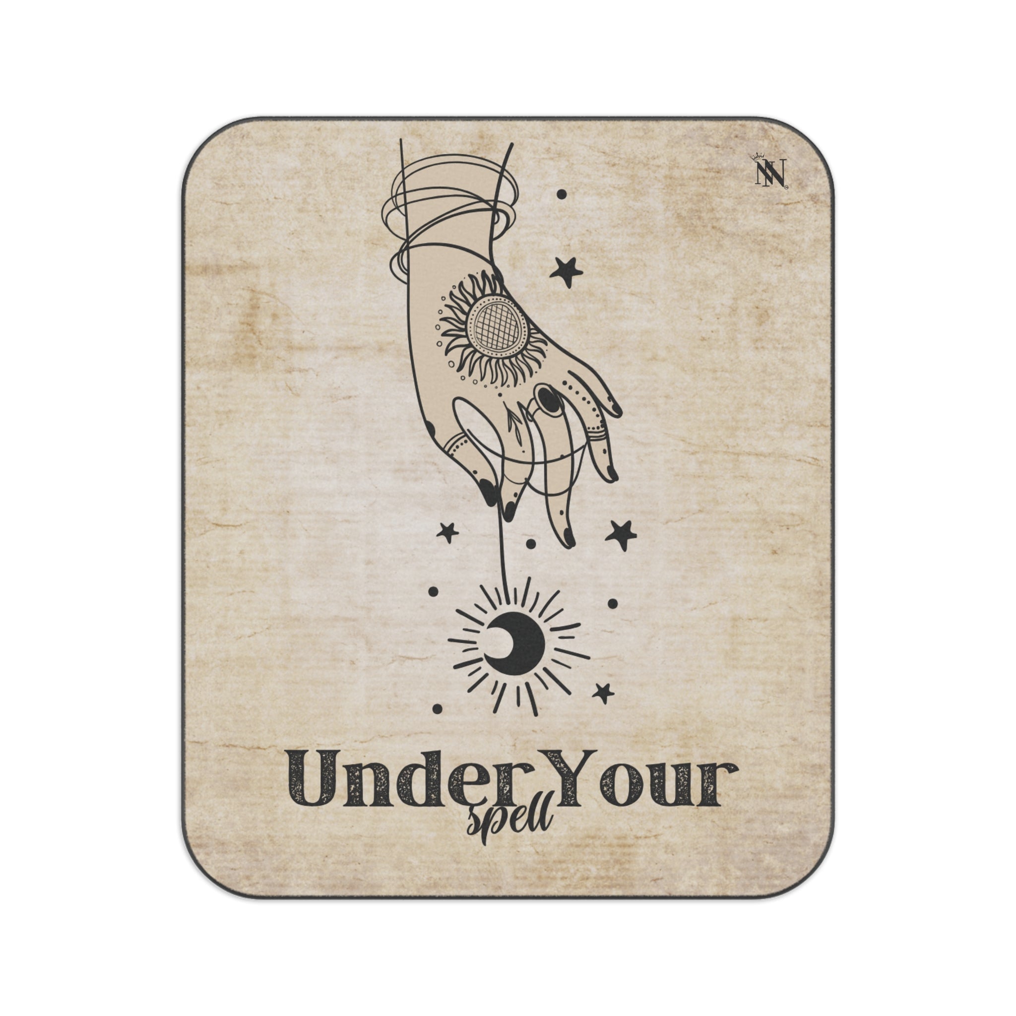 Under Your Spell Moon Water Resistant Blanket for Sex
