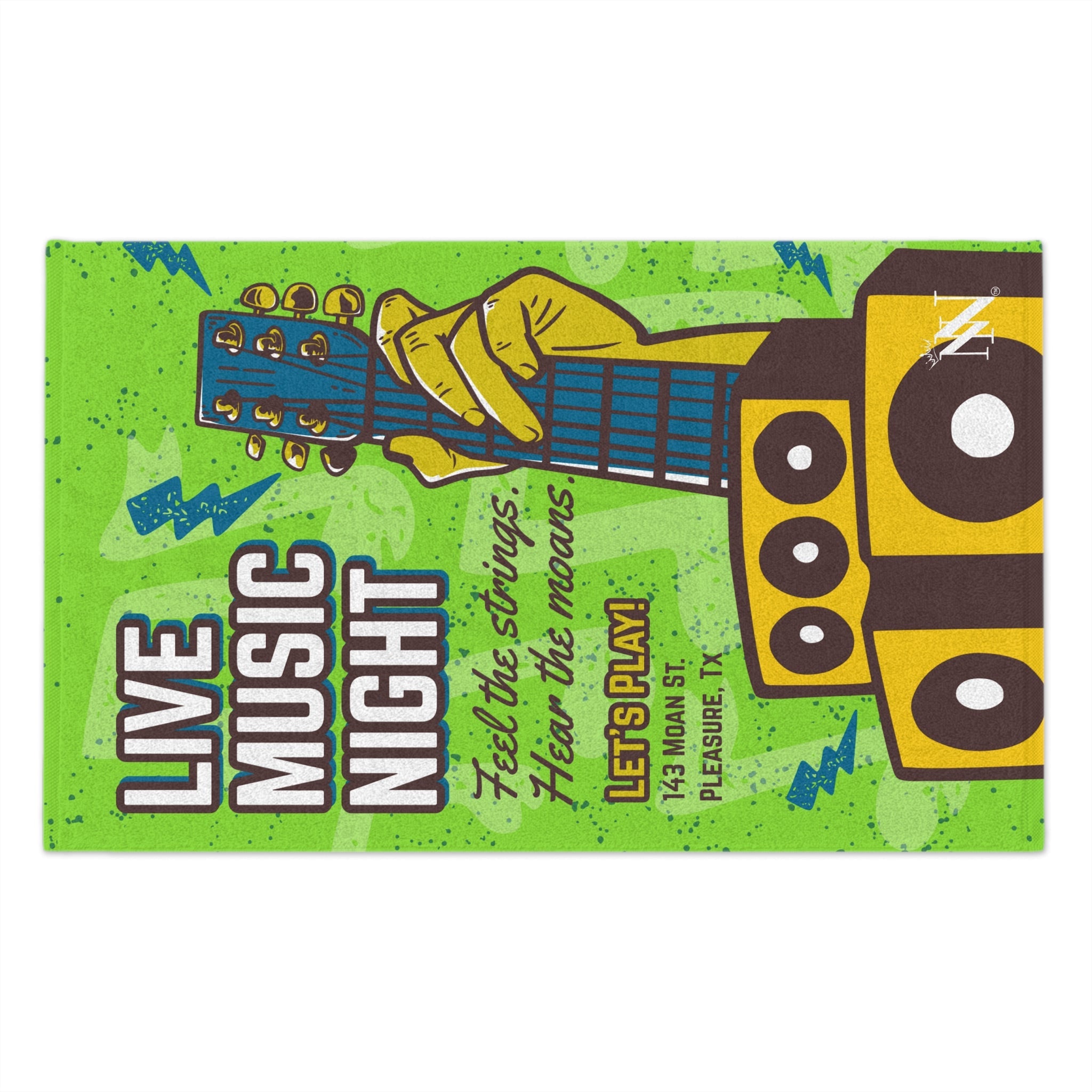 Feel the Strings Sex Towel