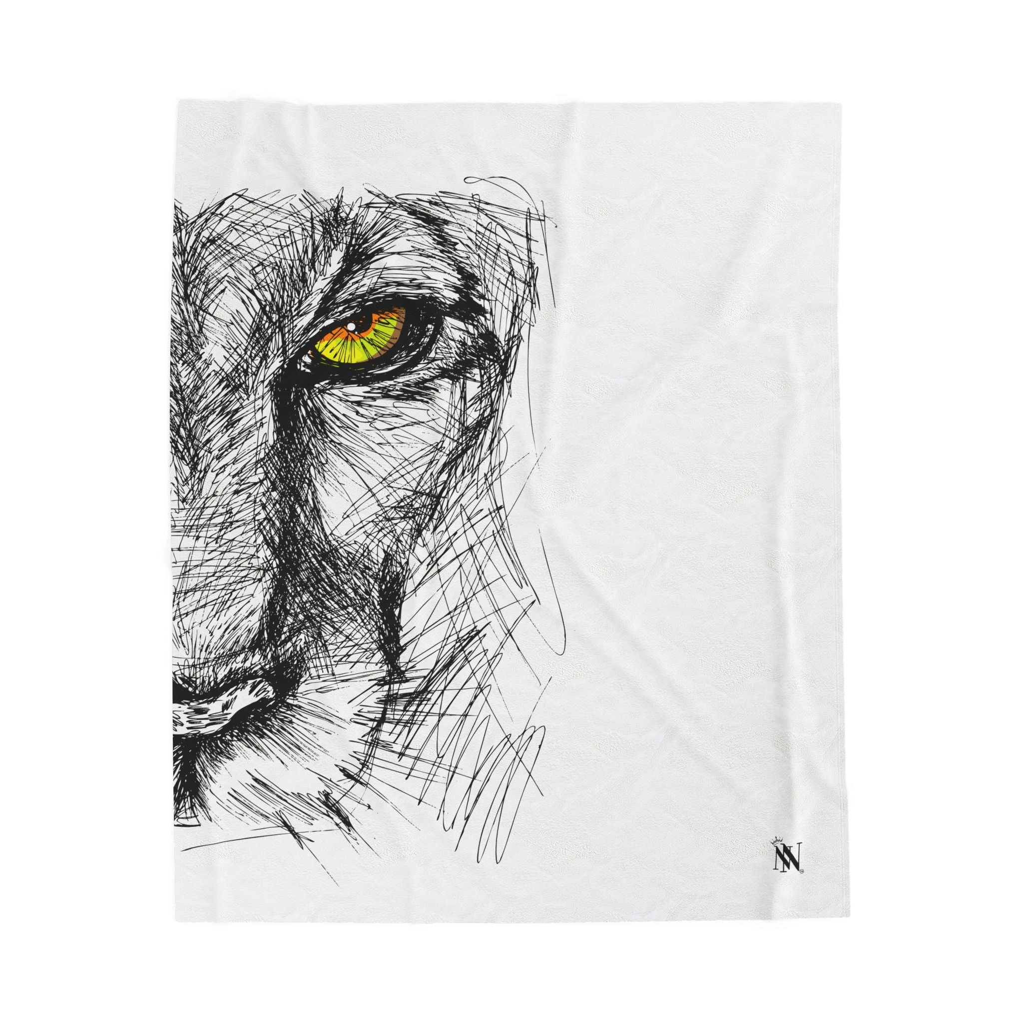 Fierce Cat | Mix & Match Soft Fun-Flirty Lovers’ Blankets