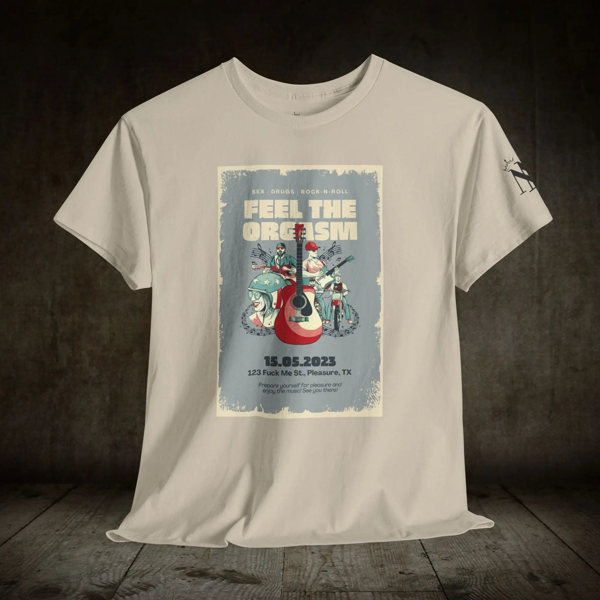 Feel the Orgasm! | Mix & Match 100% Cotton Unisex Fun-Flirty Lovers’ Tees