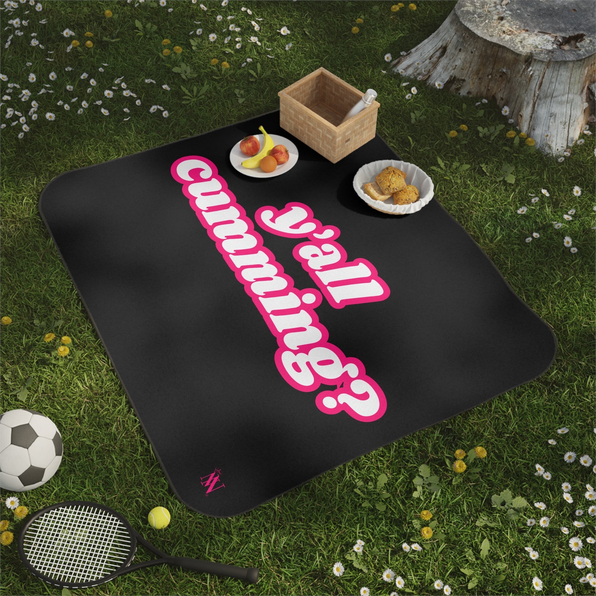 Y’all Cumming? | Mix Match Fun-Flirty Lovers’ Water-Resistant Blankets