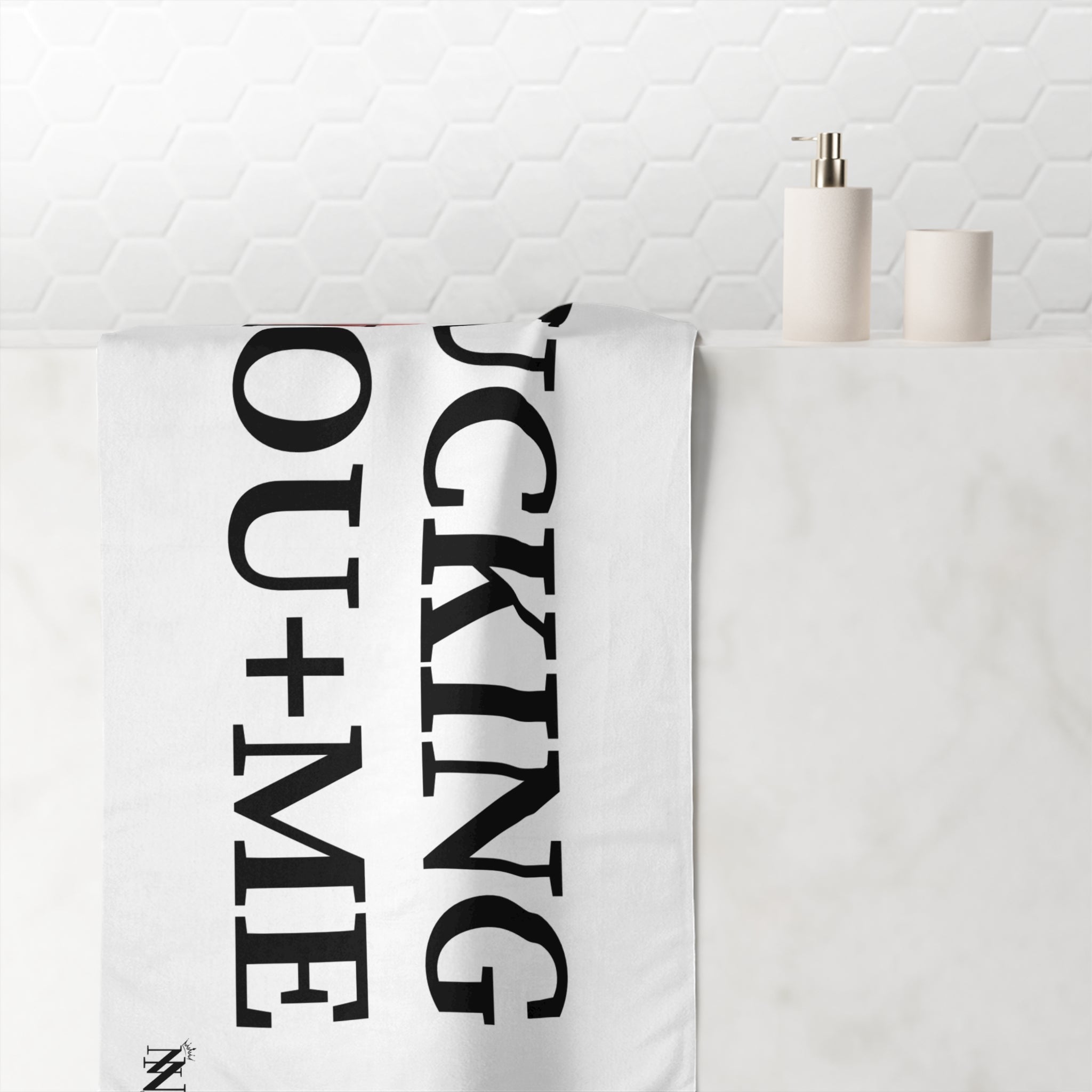 I Fucking Love You + Me | Mix & Match XL Fun-Flirty Lovers’ Towels
