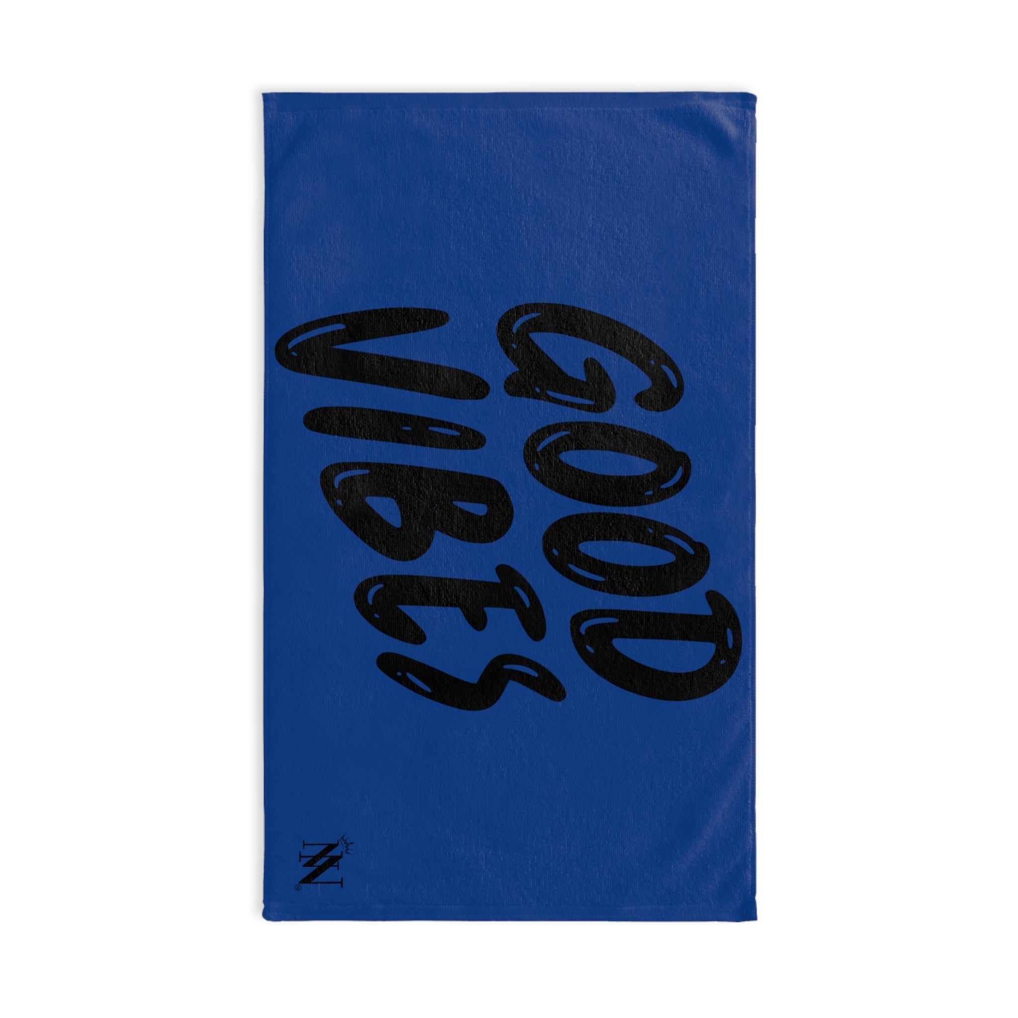Good Vibes Bubble Print Blue | Mix & Match Classic Fun-Flirty Loversâ Towels