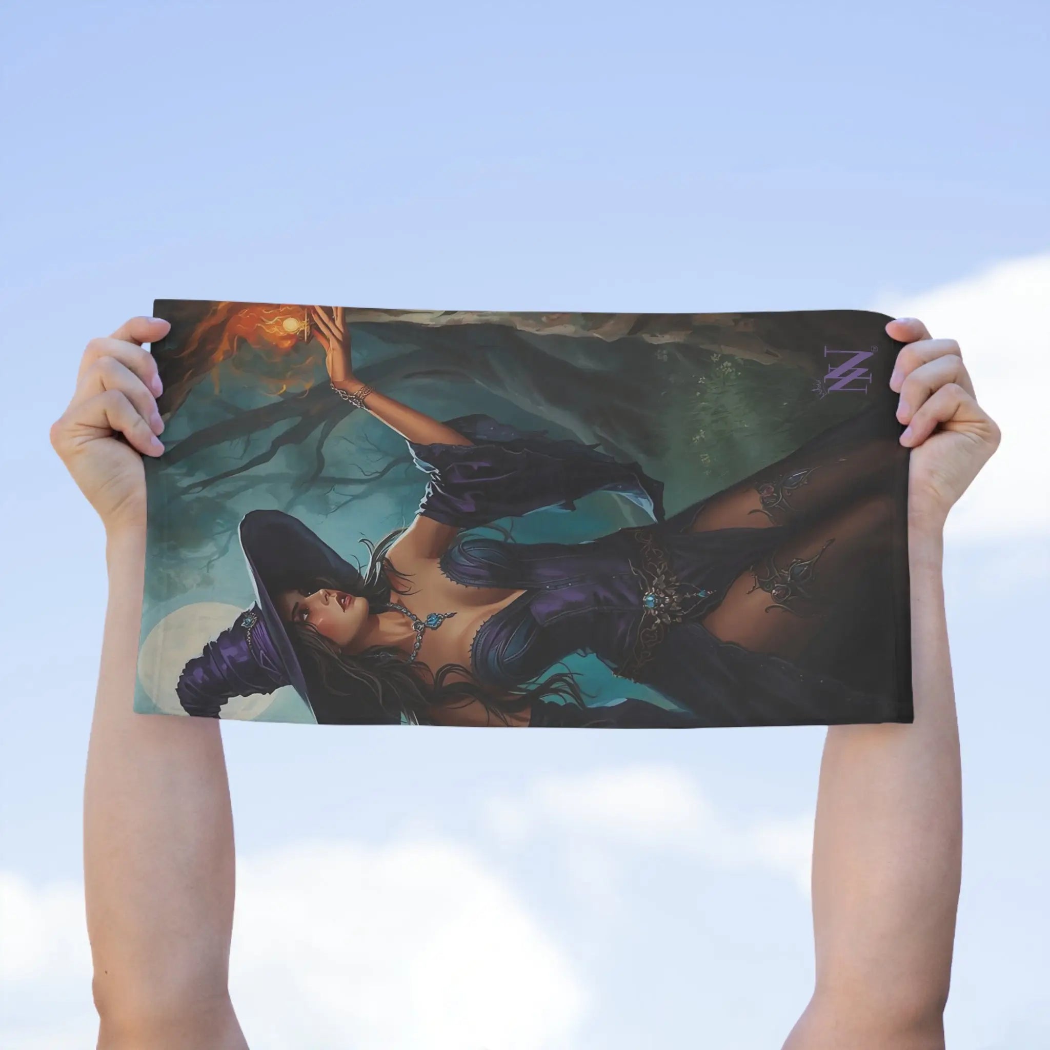 Fire Witch Fantasy Women Fun Sex Towel